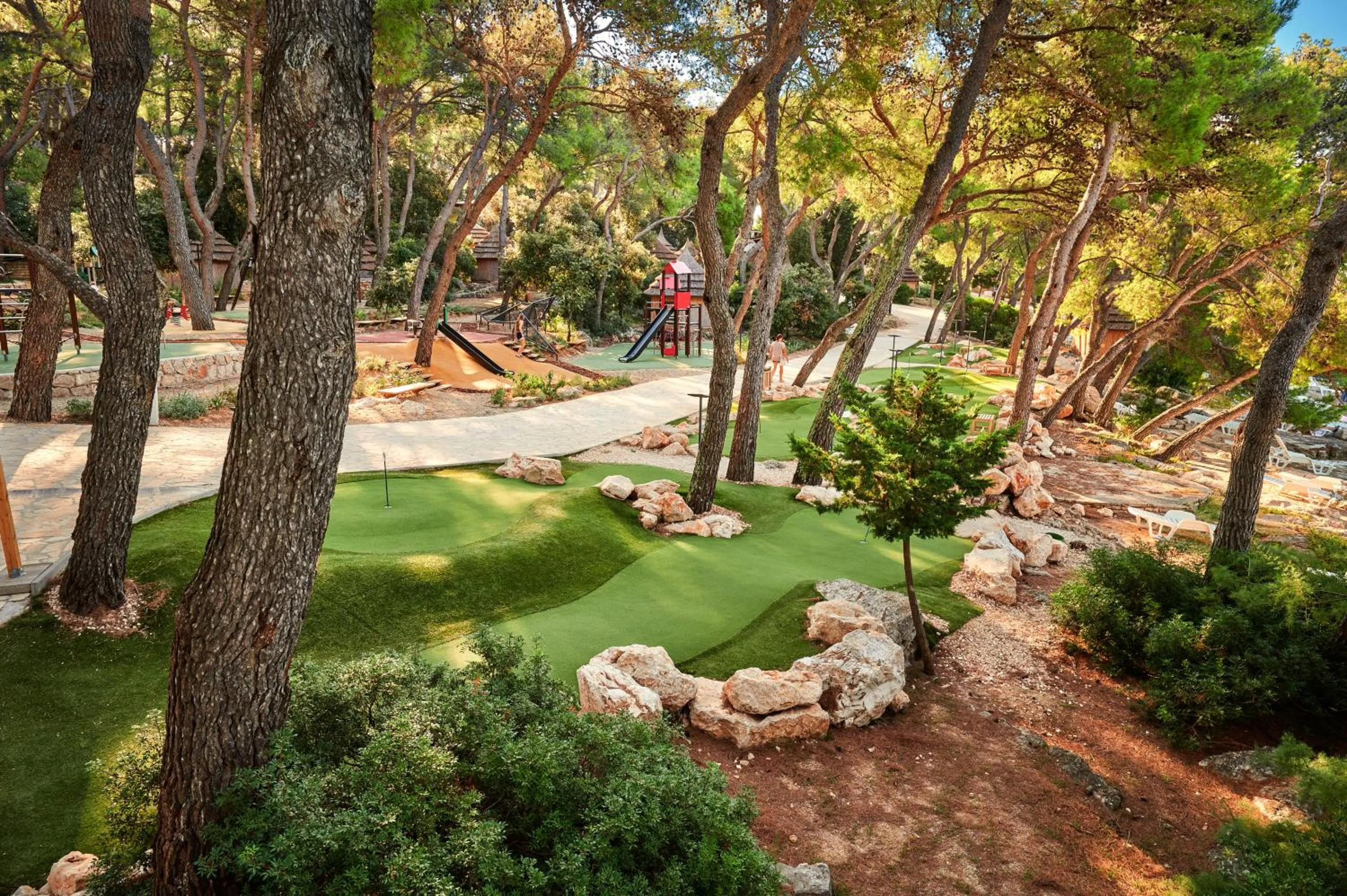 Day in Pine Beach Pakostane - All Inclusive light