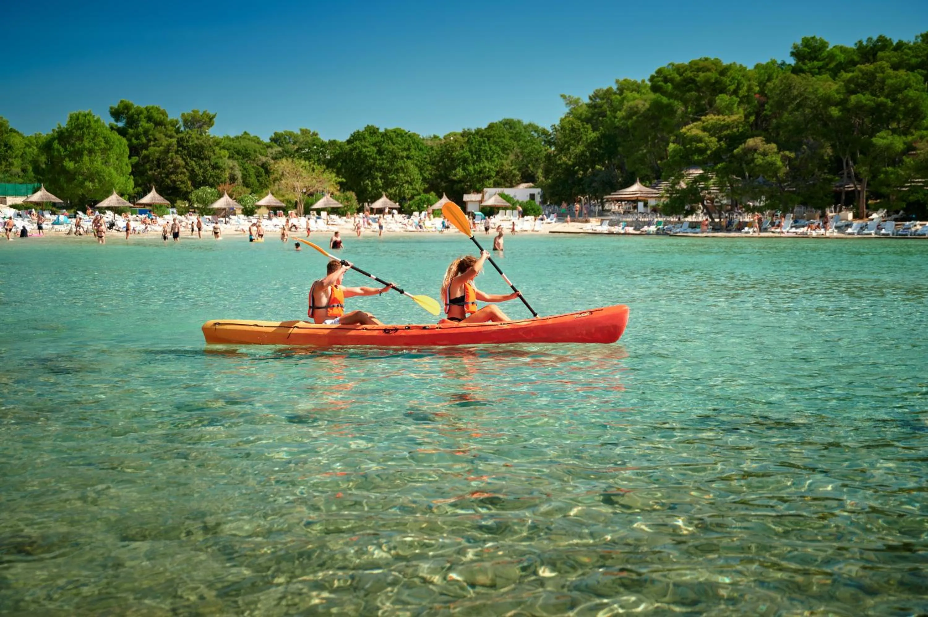 Day in Pine Beach Pakostane - All Inclusive light