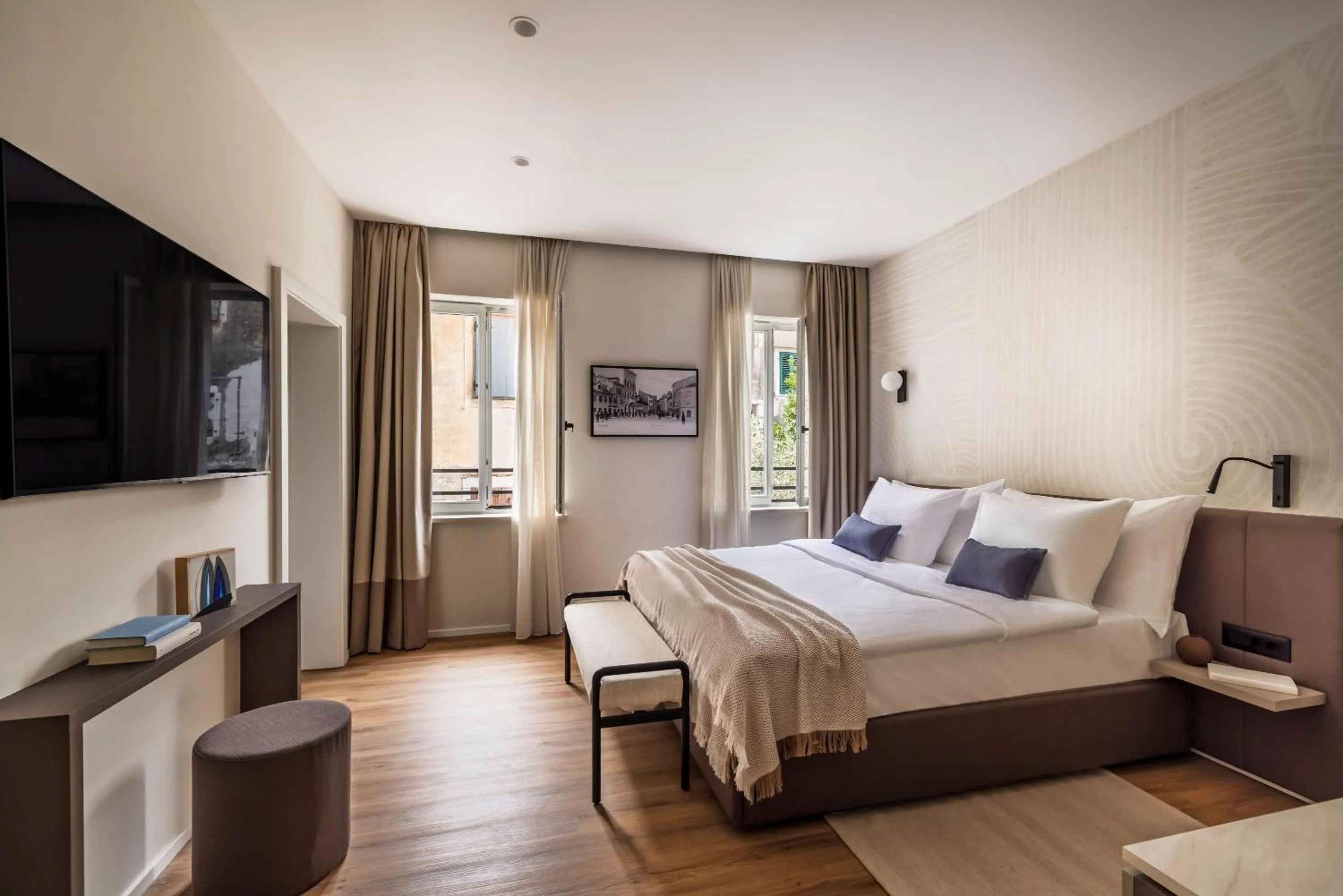 Bed in Valamar Riviera Hotel & Residence