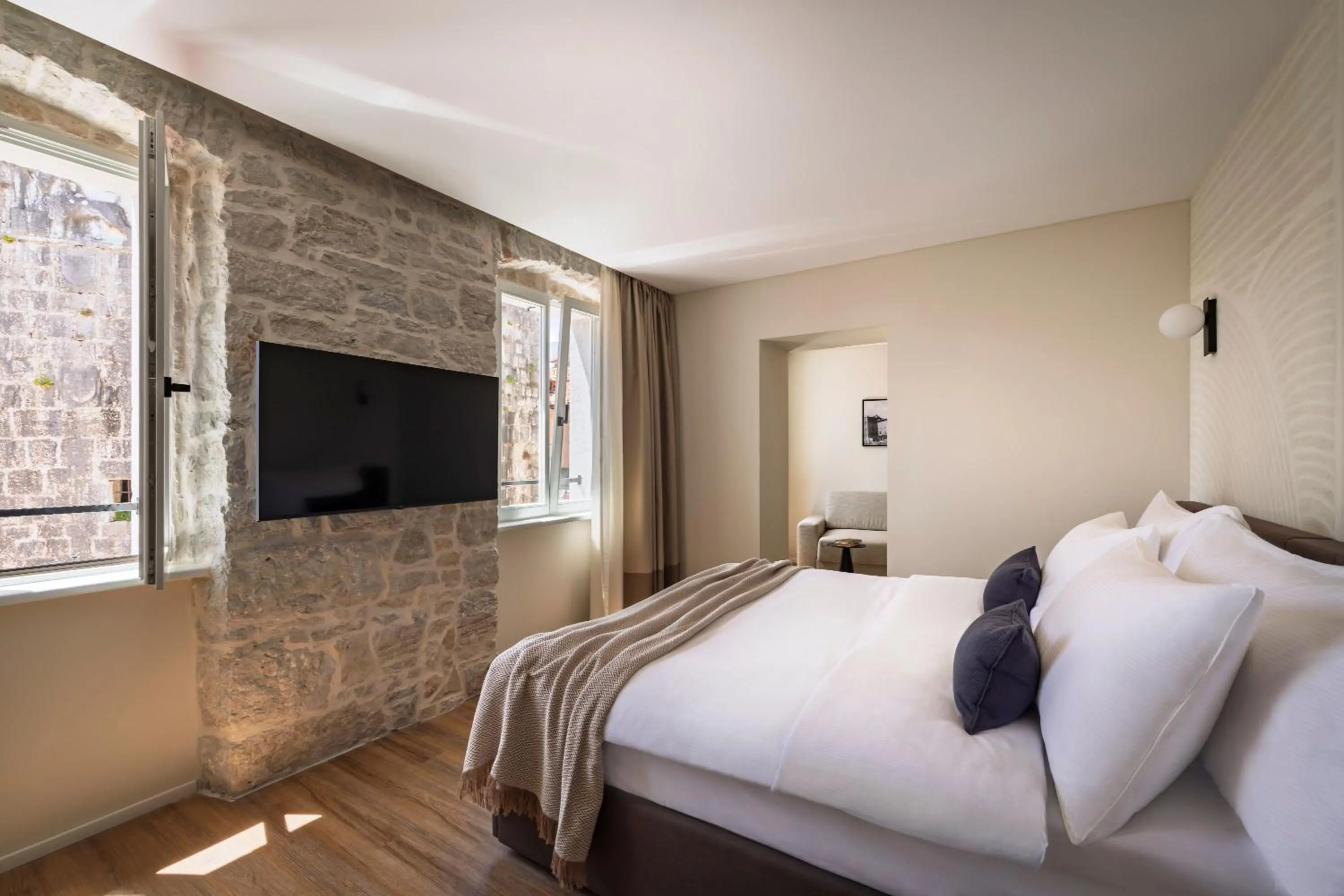 Bed in Valamar Riviera Hotel & Residence