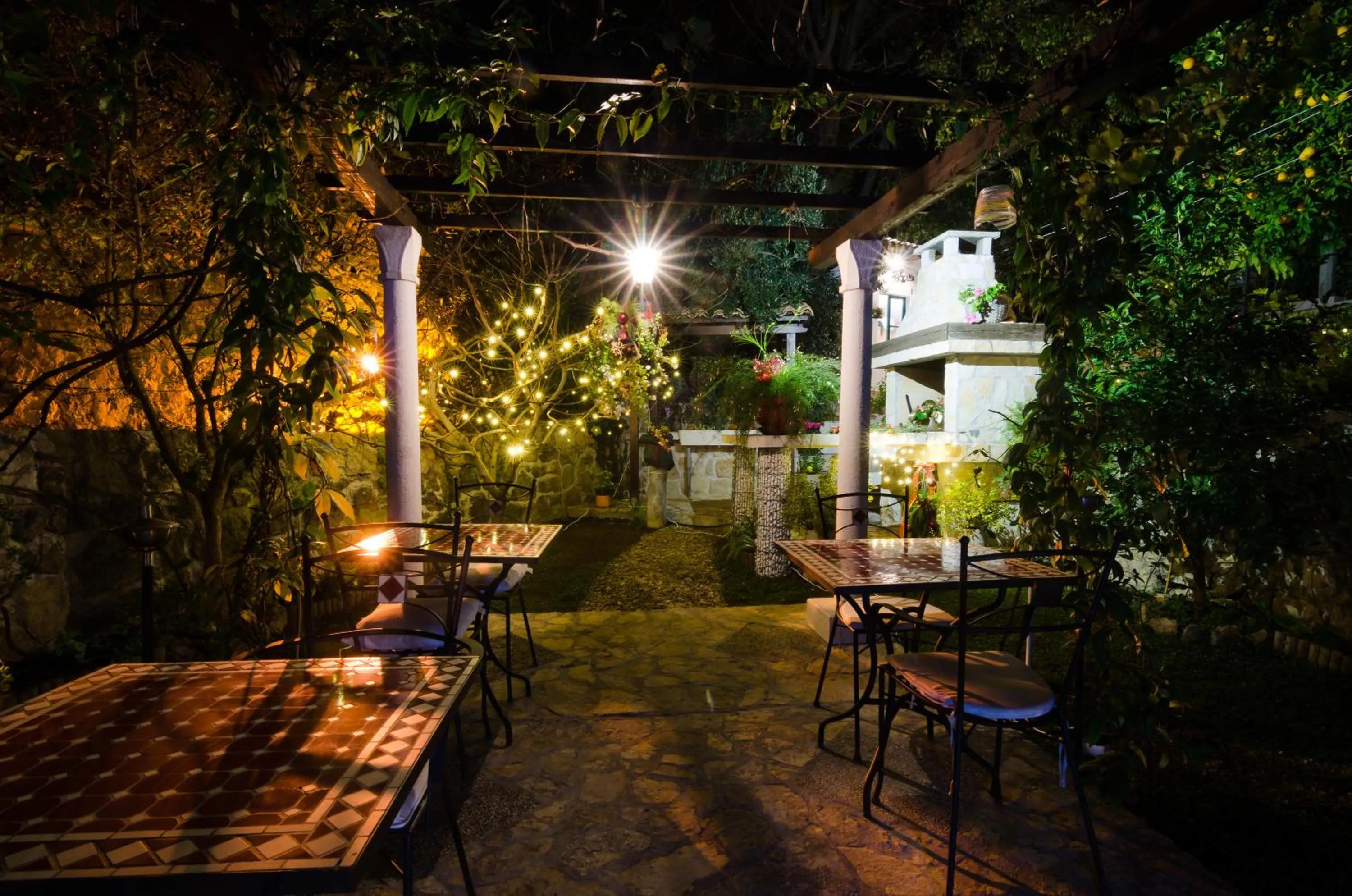 Patio in B&B Villa Dubrovnik Garden