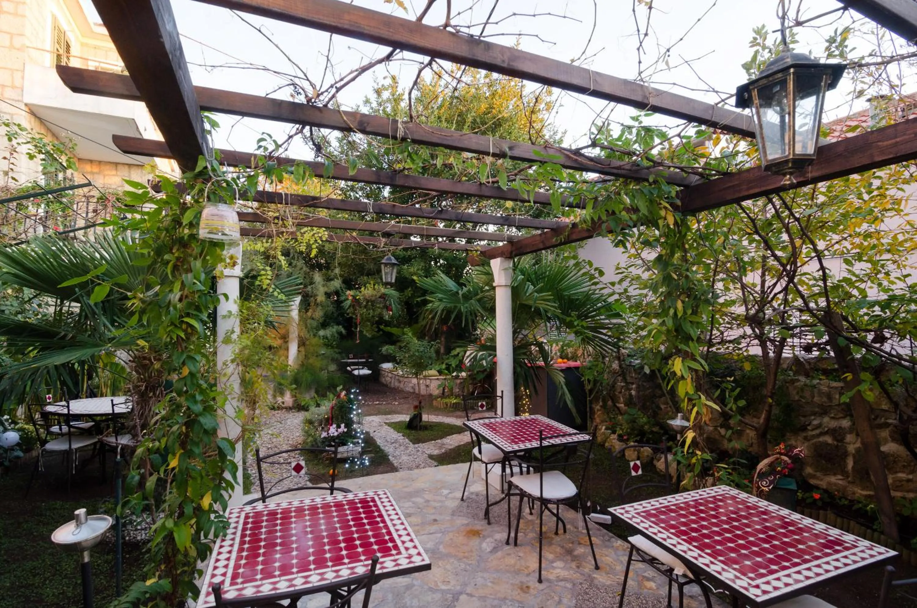 Patio in B&B Villa Dubrovnik Garden