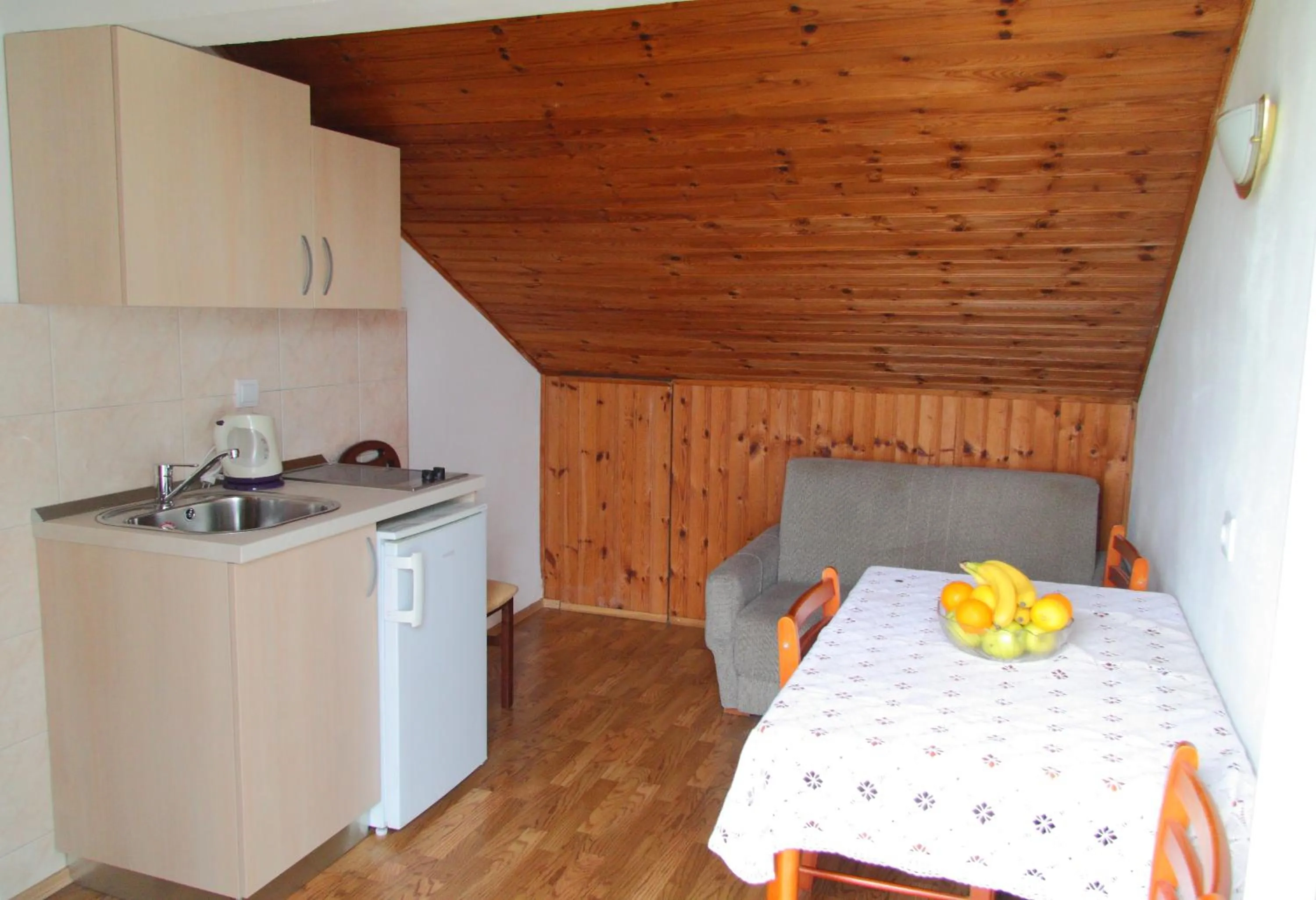 Kitchen or kitchenette in Pansion Lovac