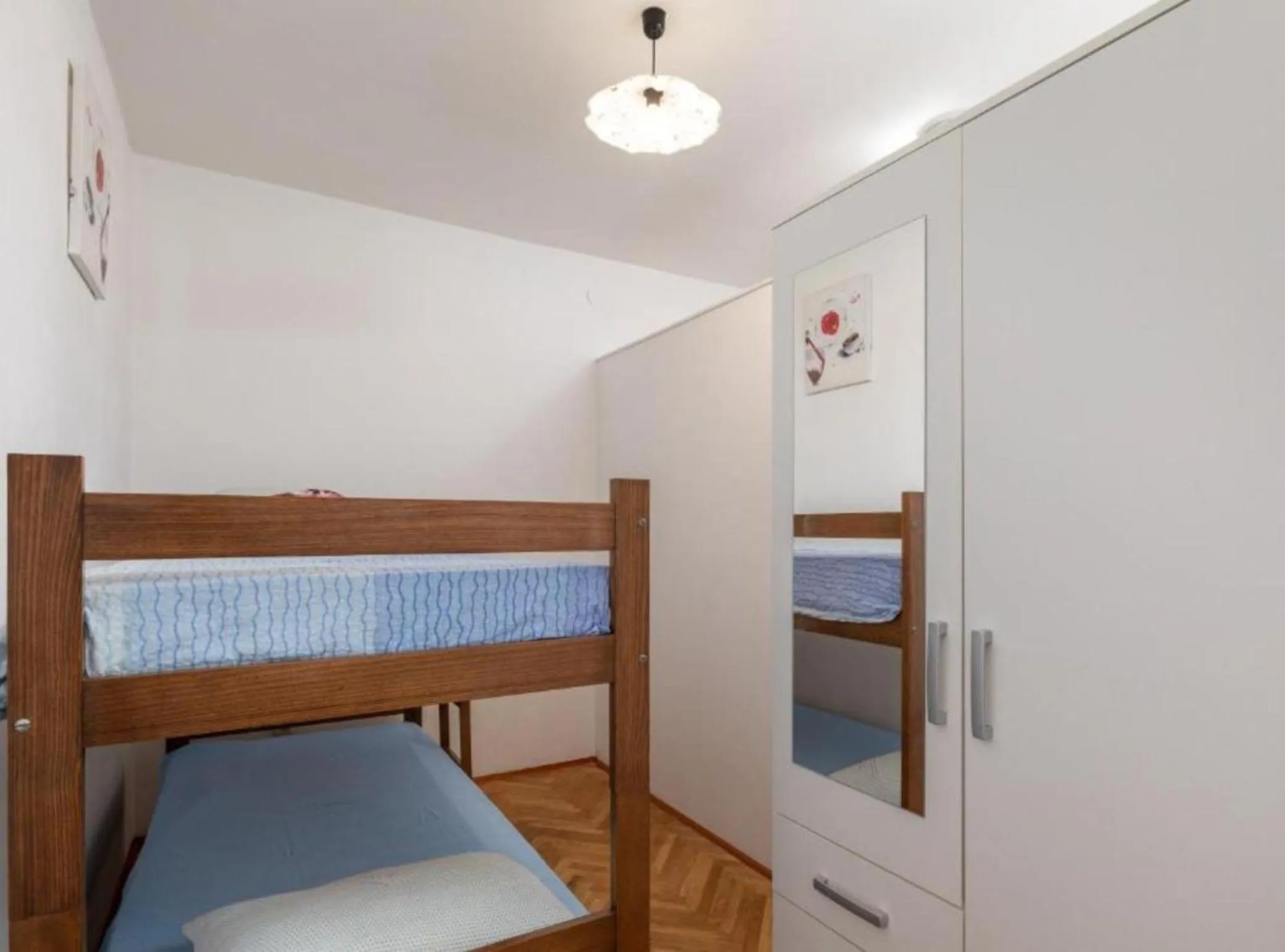 Bedroom, Bed in Villa Valjalo