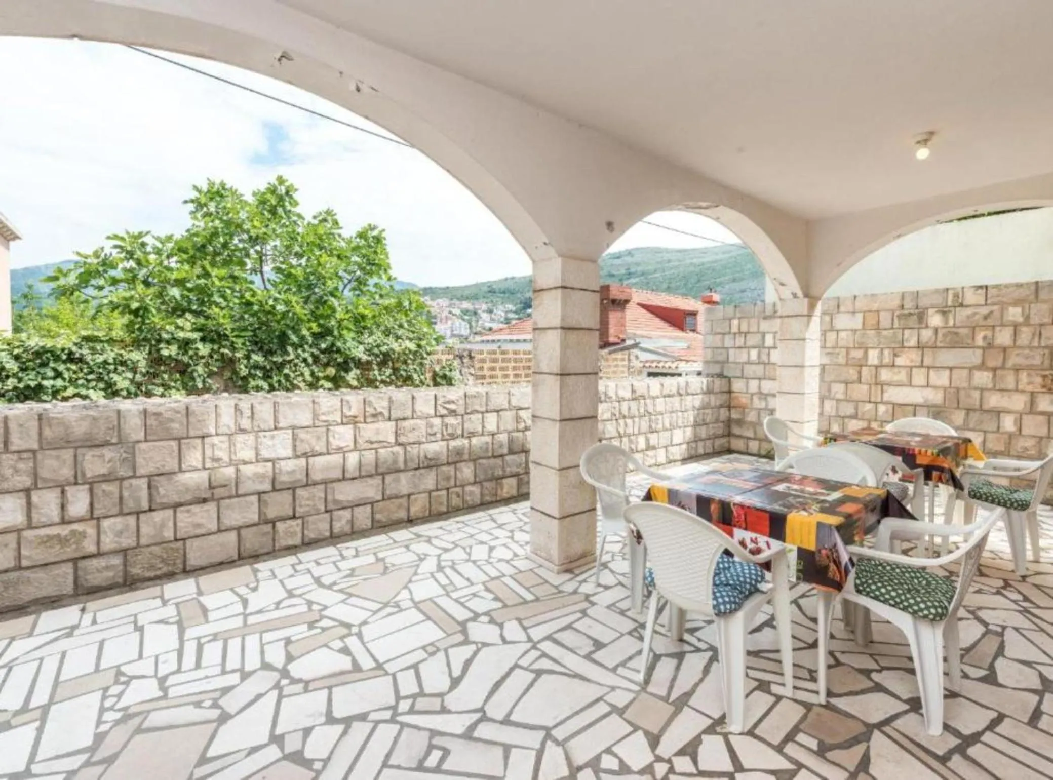Balcony/Terrace in Villa Valjalo