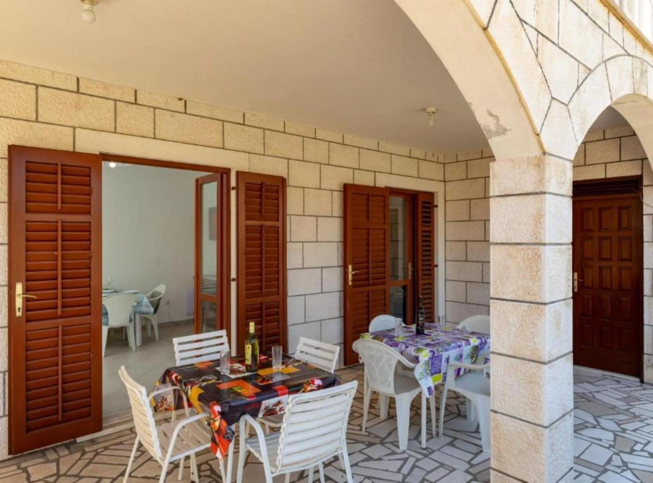 Balcony/Terrace in Villa Valjalo