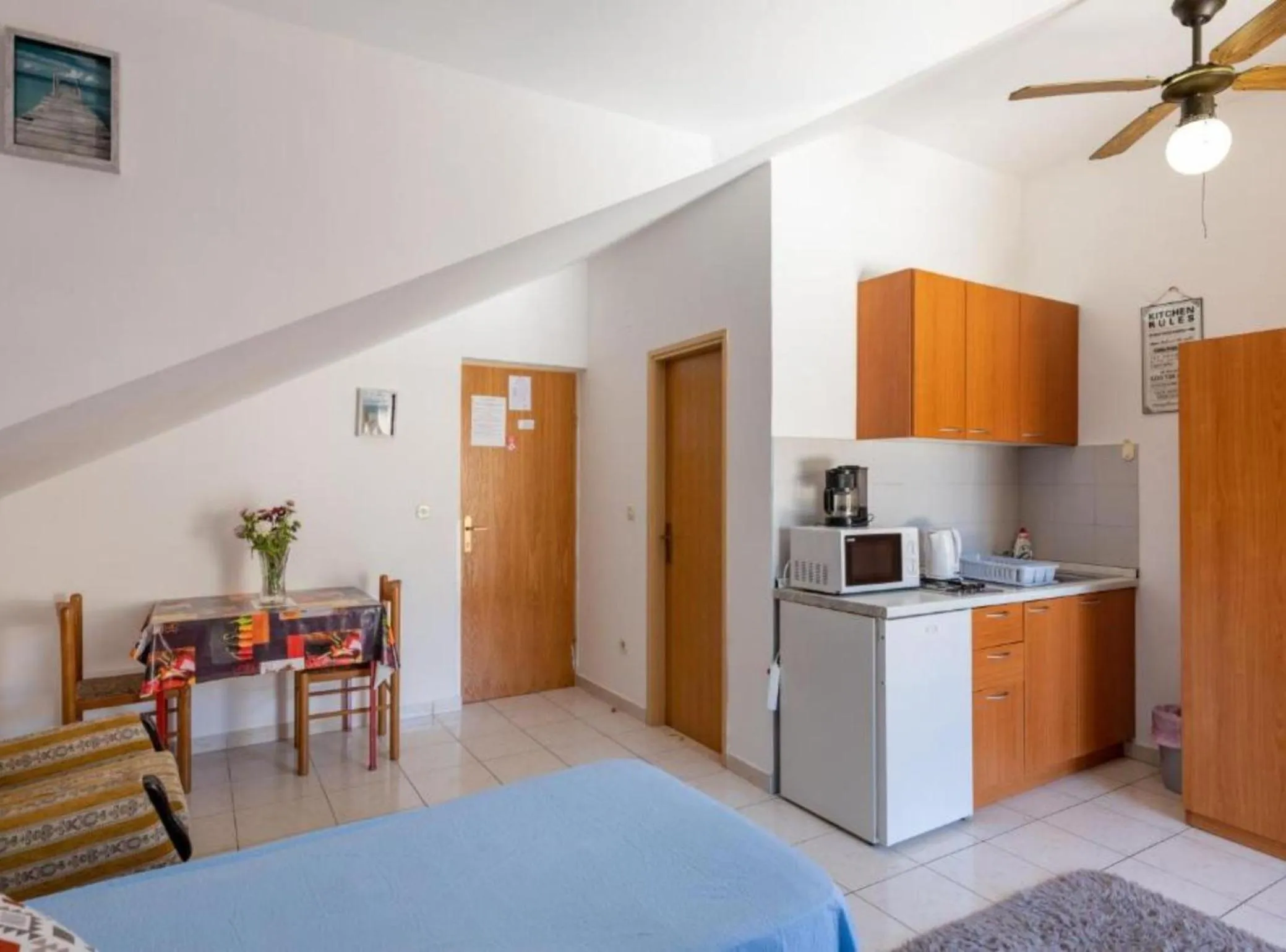 Bedroom, Bed in Villa Valjalo