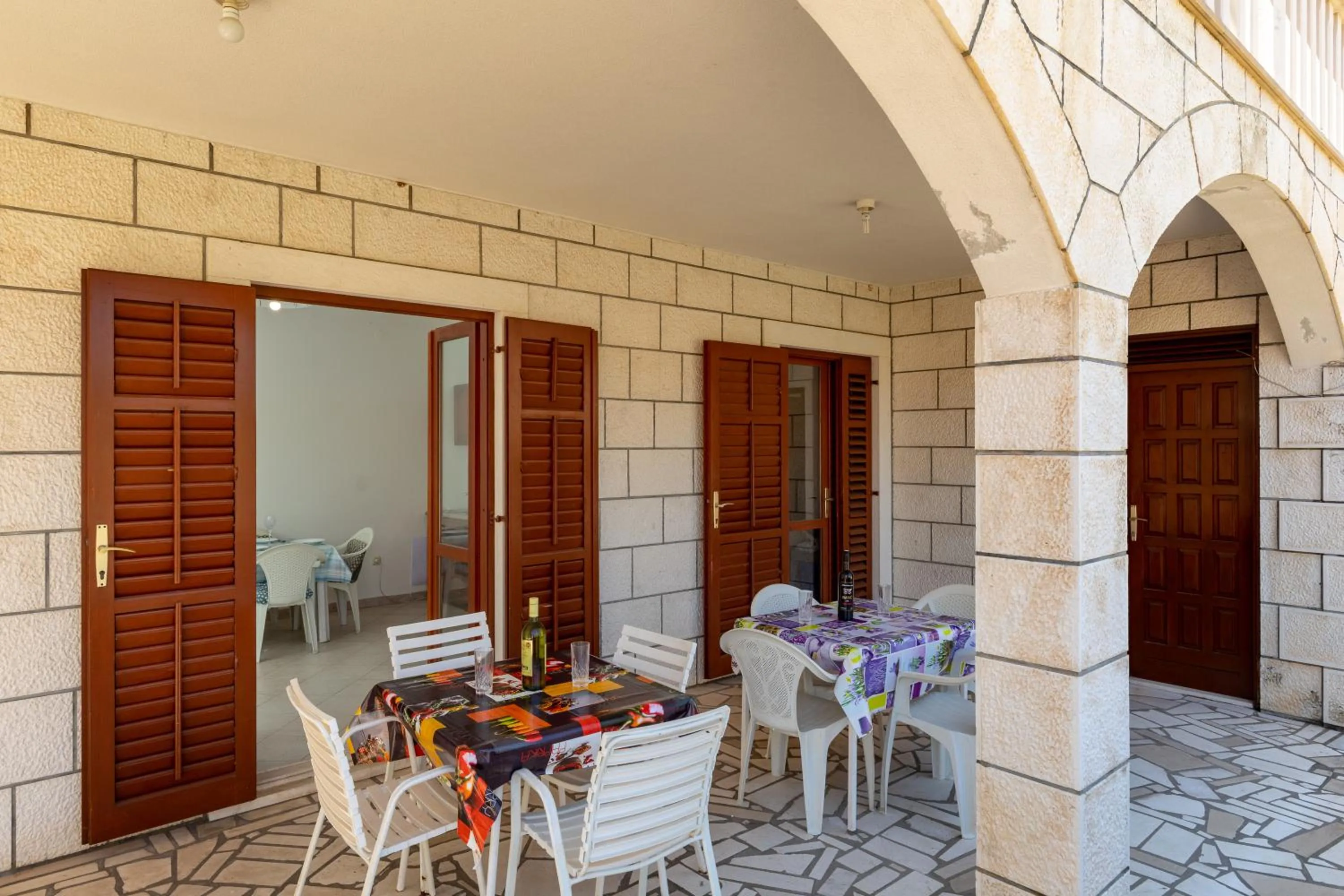 Patio in Villa Valjalo