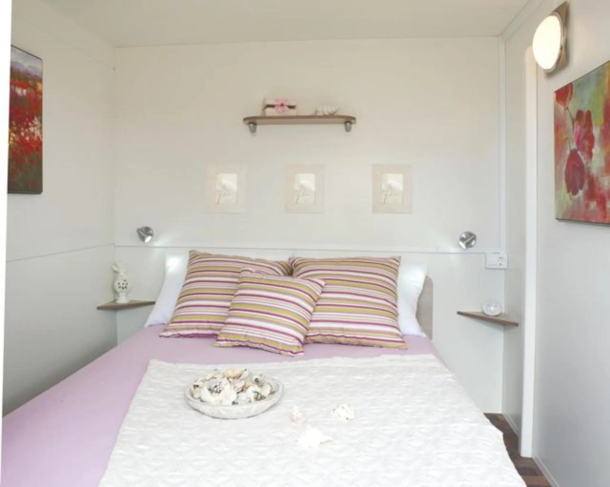 Bedroom, Bed in Micanovi Dvori Mobile Home Village Zrmanja