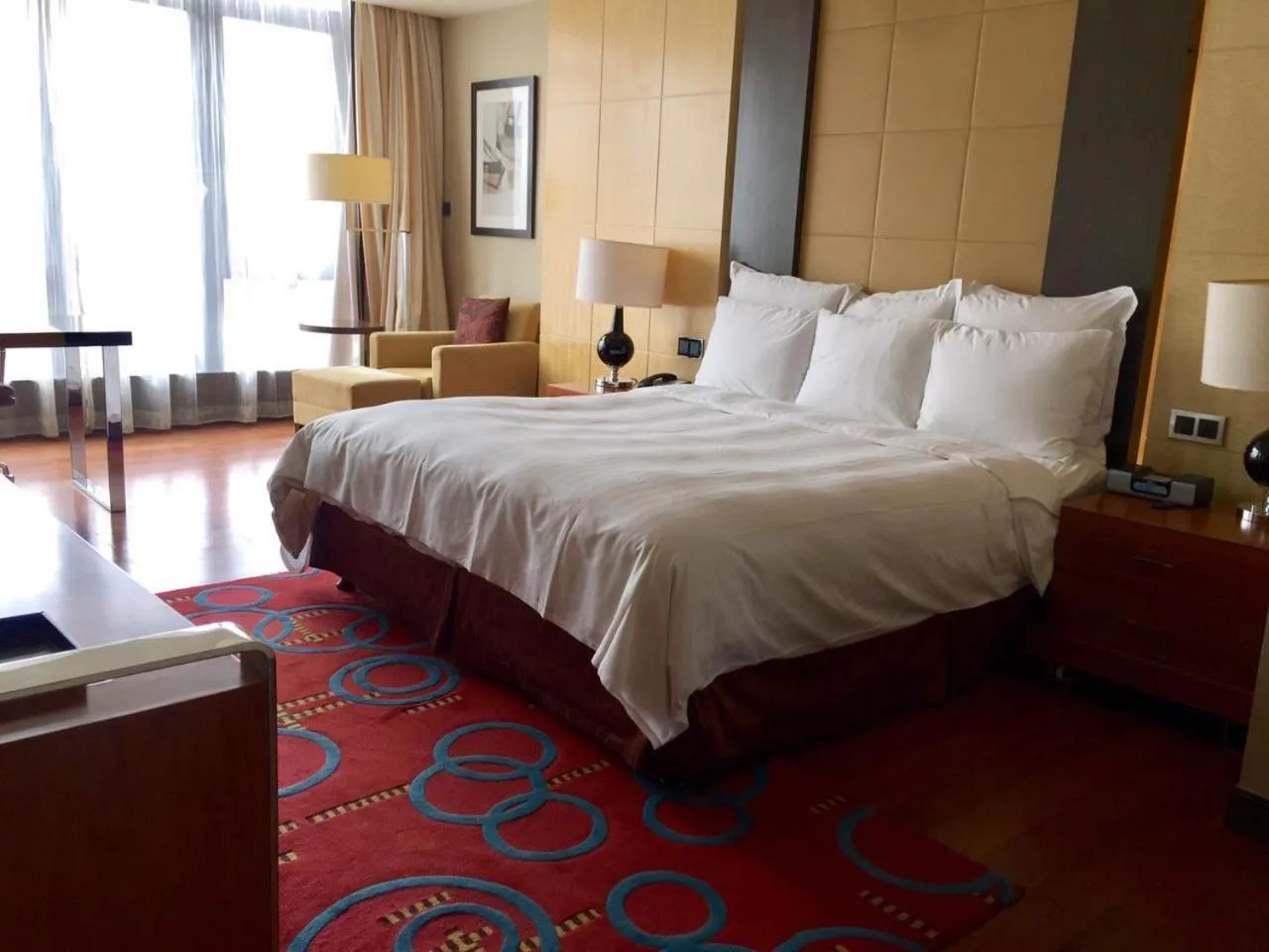 Bedroom, Bed in The Sandalwood Beijing Marriott Executive Apartments