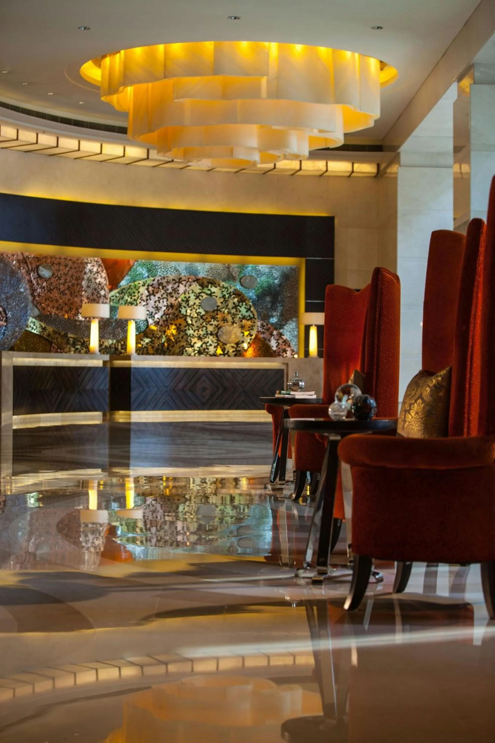 Lobby or reception in Renaissance Shanghai Putuo Hotel