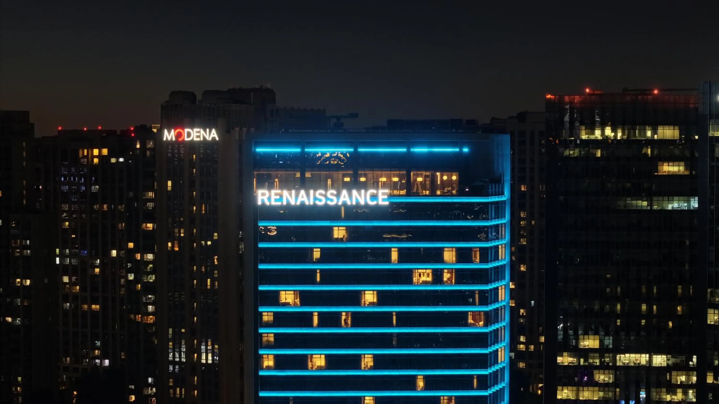 Property building in Renaissance Shanghai Putuo Hotel