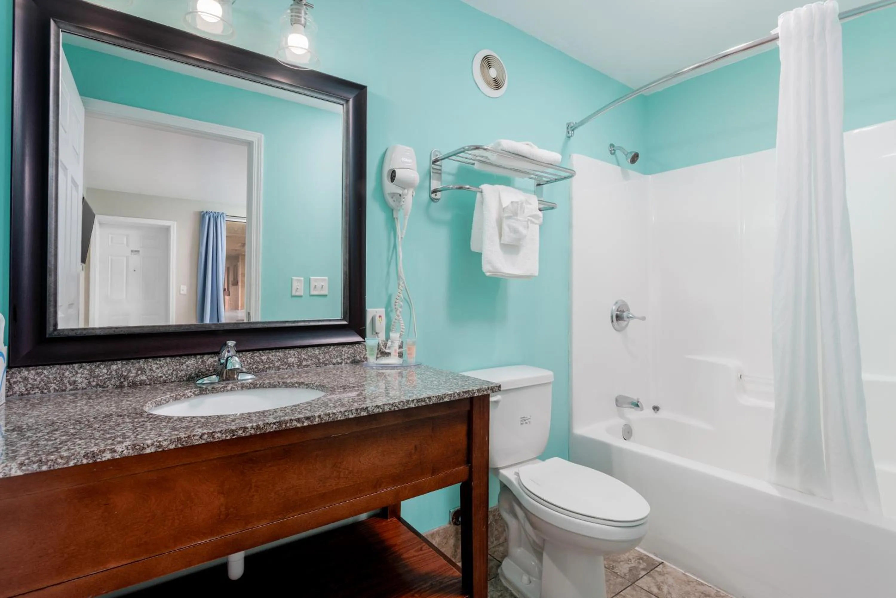 Shower in Bikini Beach Resort