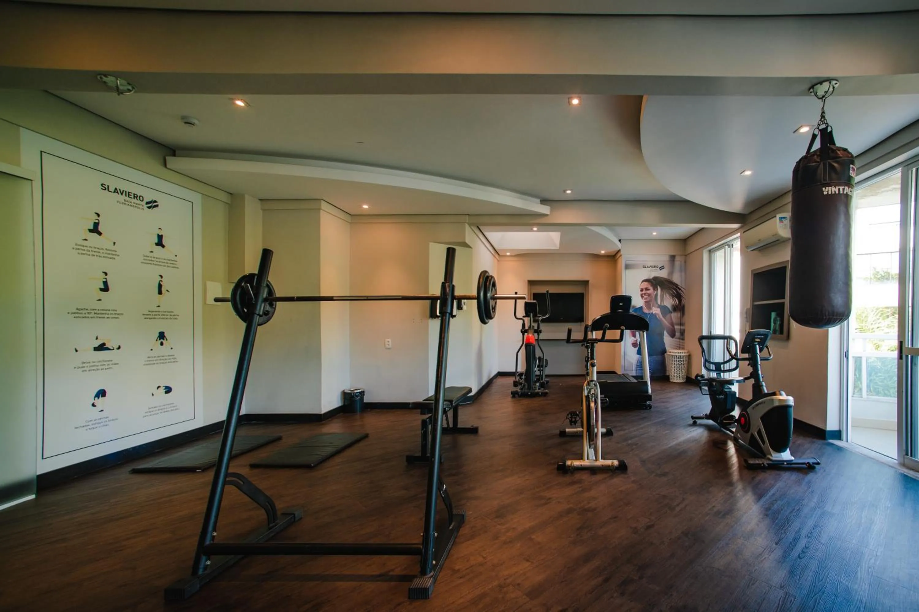 Fitness centre/facilities in Slaviero Baia Norte Florianópolis