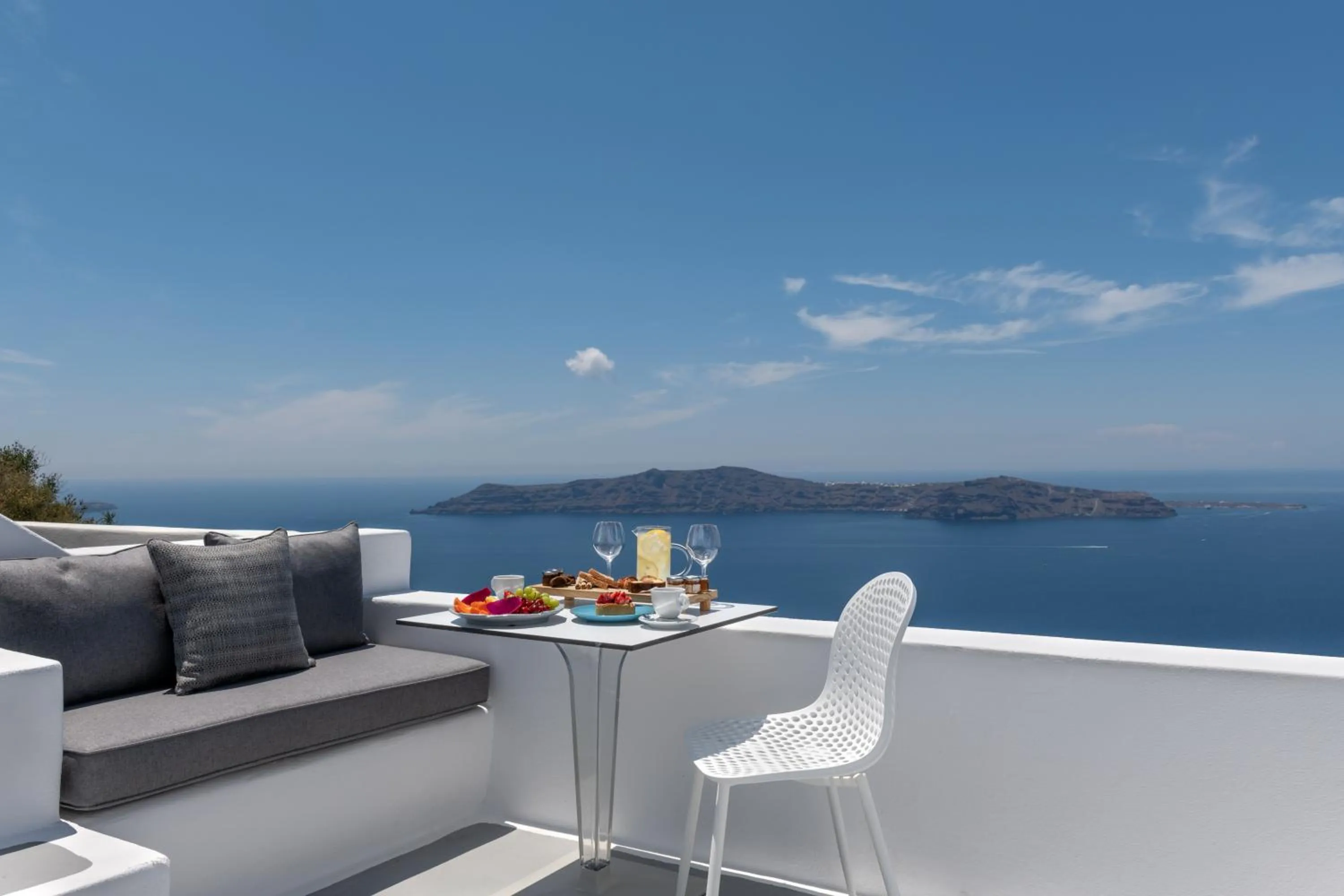 Balcony/Terrace in Kasimatis by La Perla - Adults Only