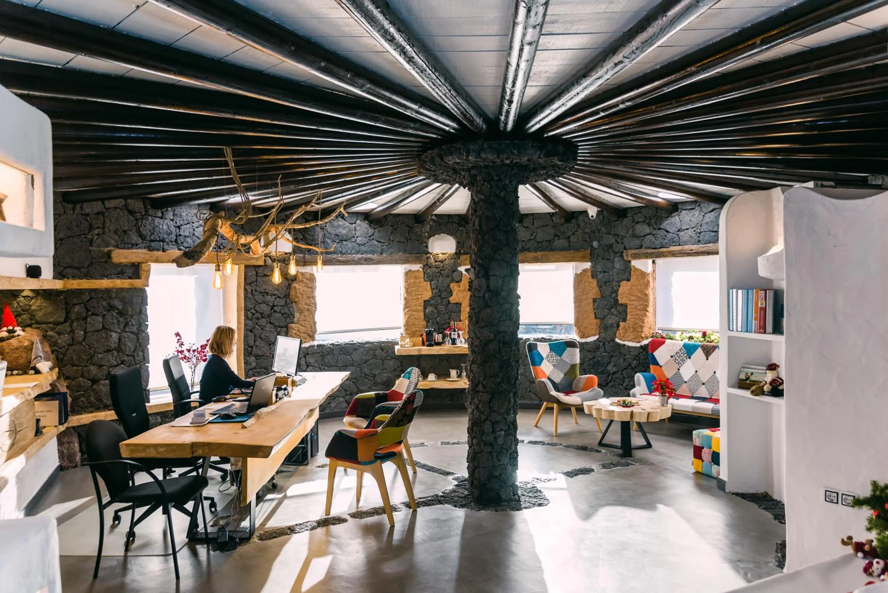 Lobby or reception in Kamezí Boutique Hotel Villas