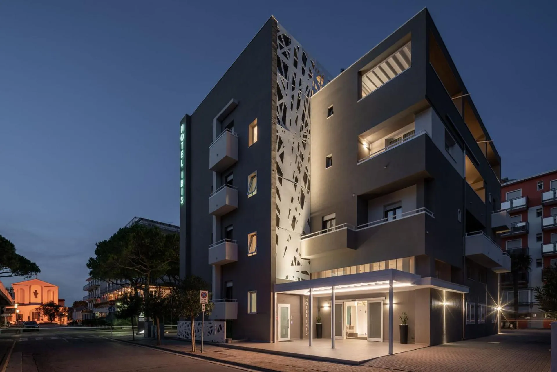 Property building in Hotel Iris Jesolo