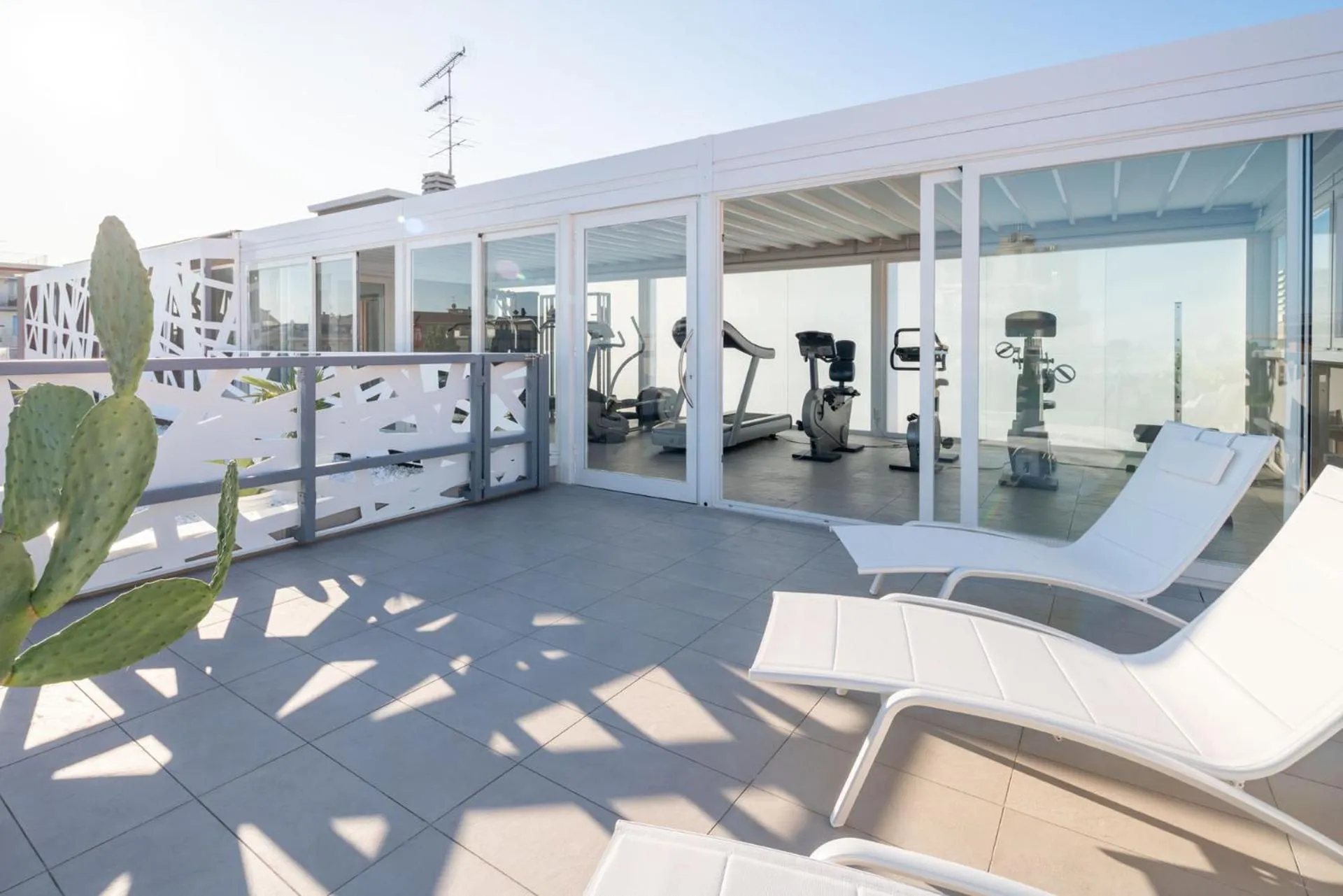 Fitness centre/facilities in Hotel Iris Jesolo
