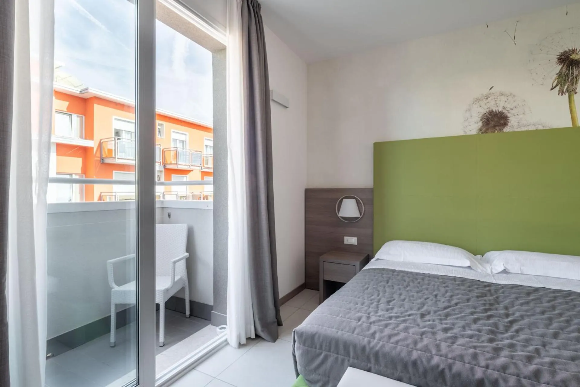 Bedroom, Bed in Hotel Iris Jesolo