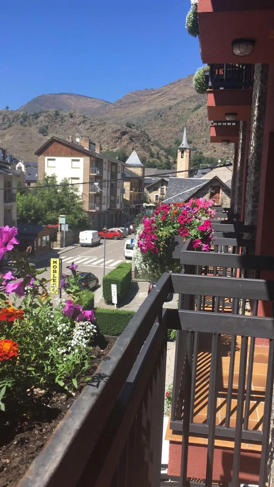 City view in Hotel Vall d´Aneu