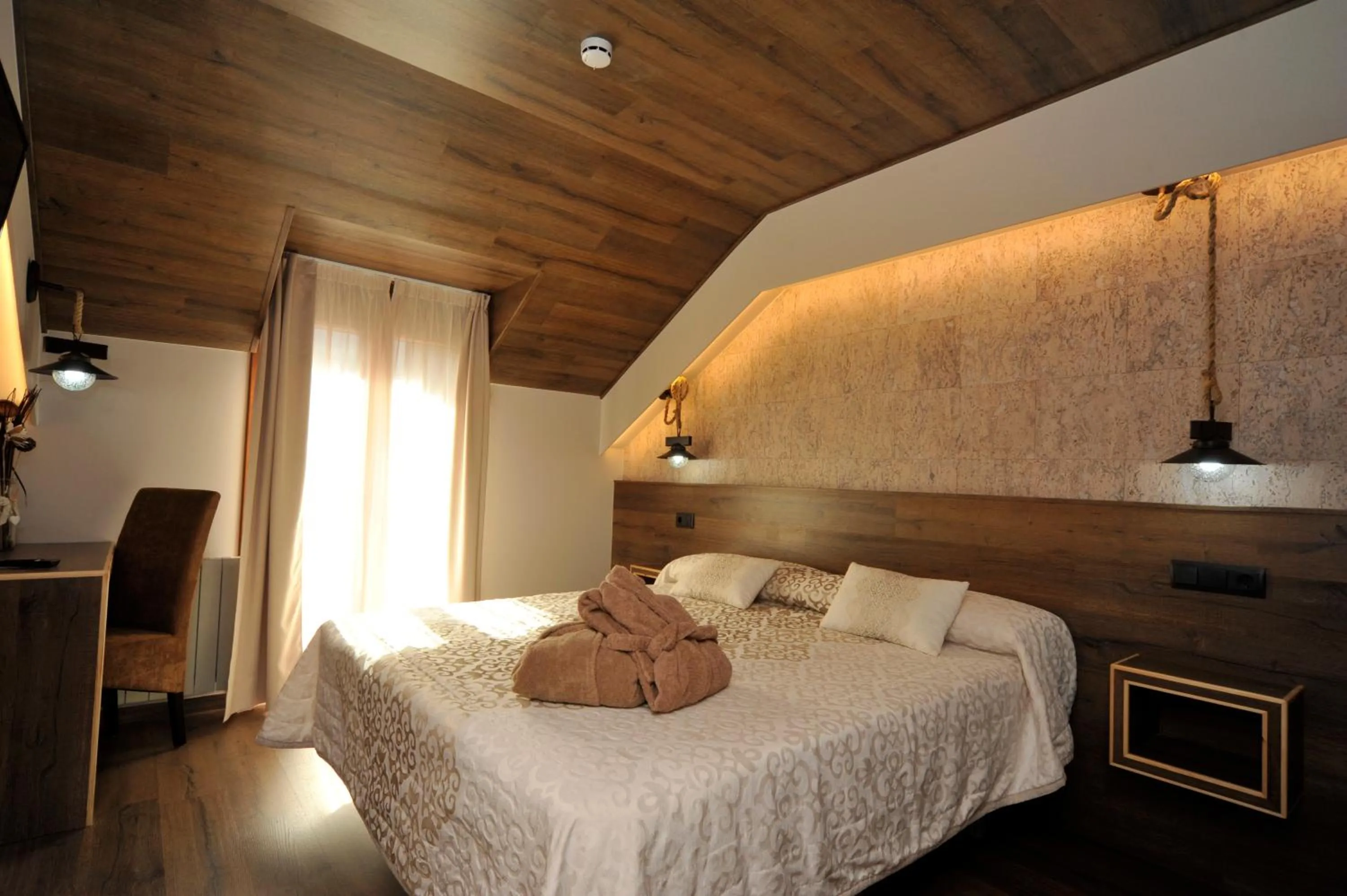 Bed in Hotel Vall d´Aneu