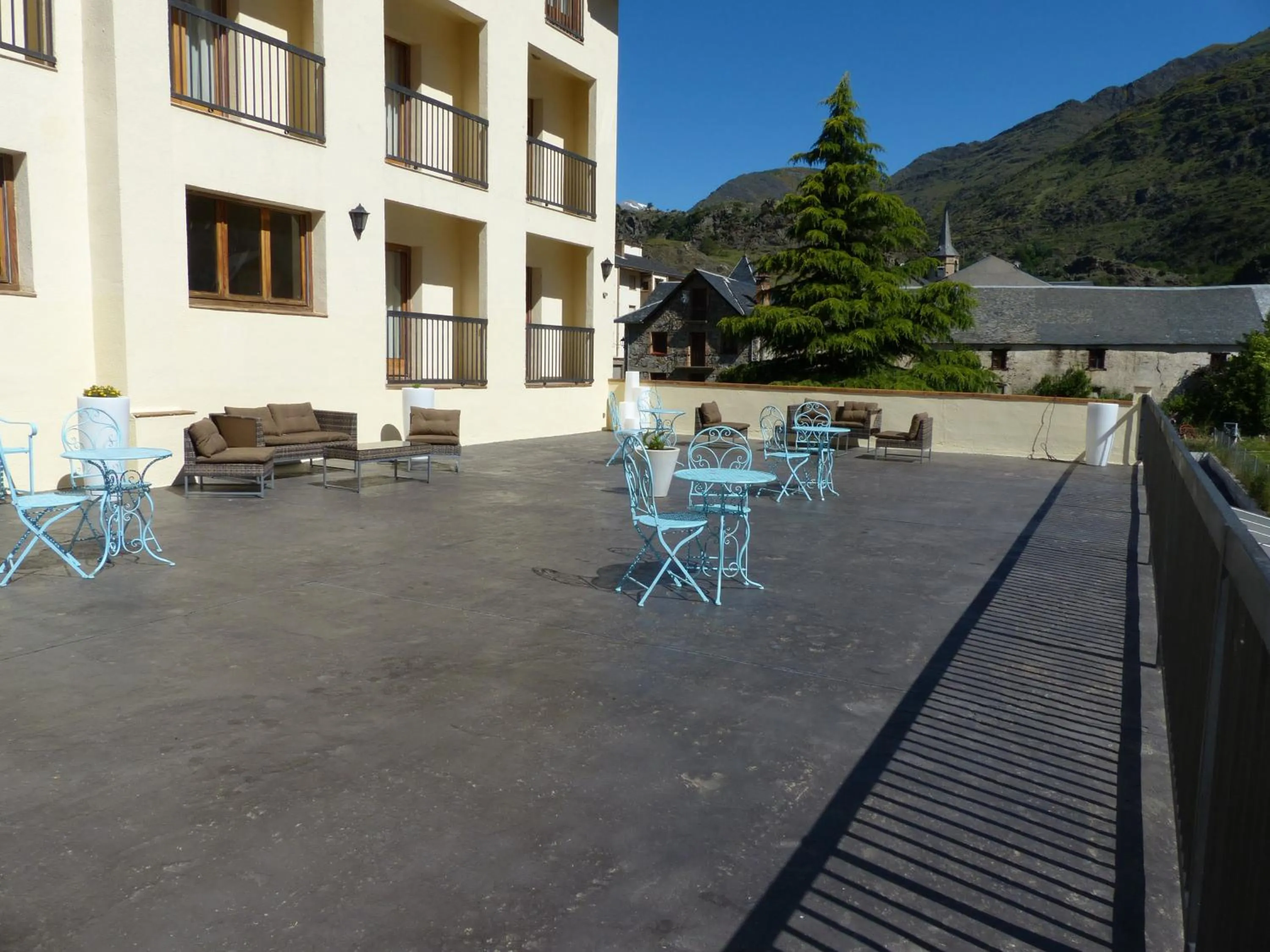 Balcony/Terrace in Hotel Vall d´Aneu