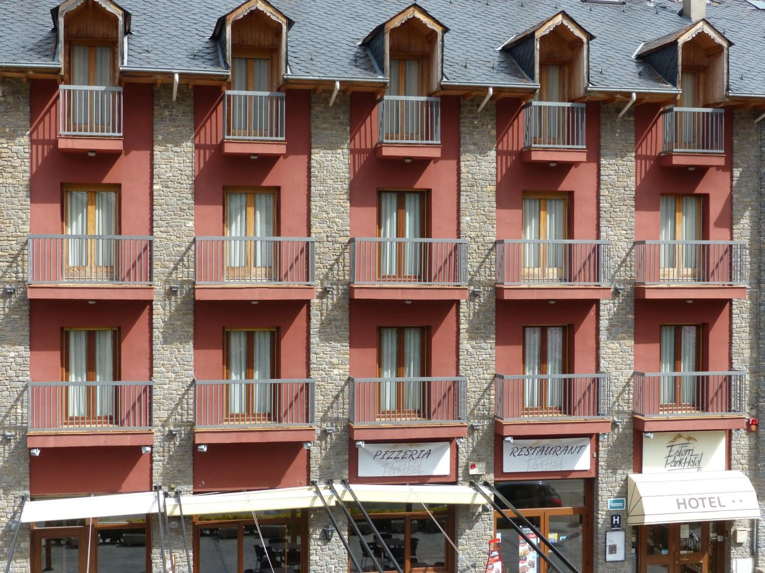 Balcony/Terrace in Hotel Vall d´Aneu