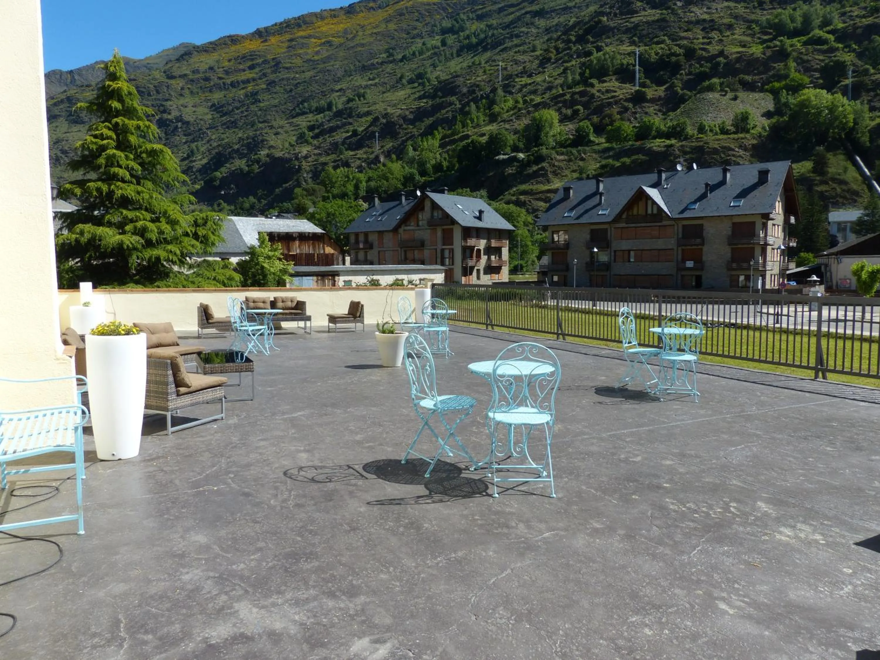 Balcony/Terrace in Hotel Vall d´Aneu