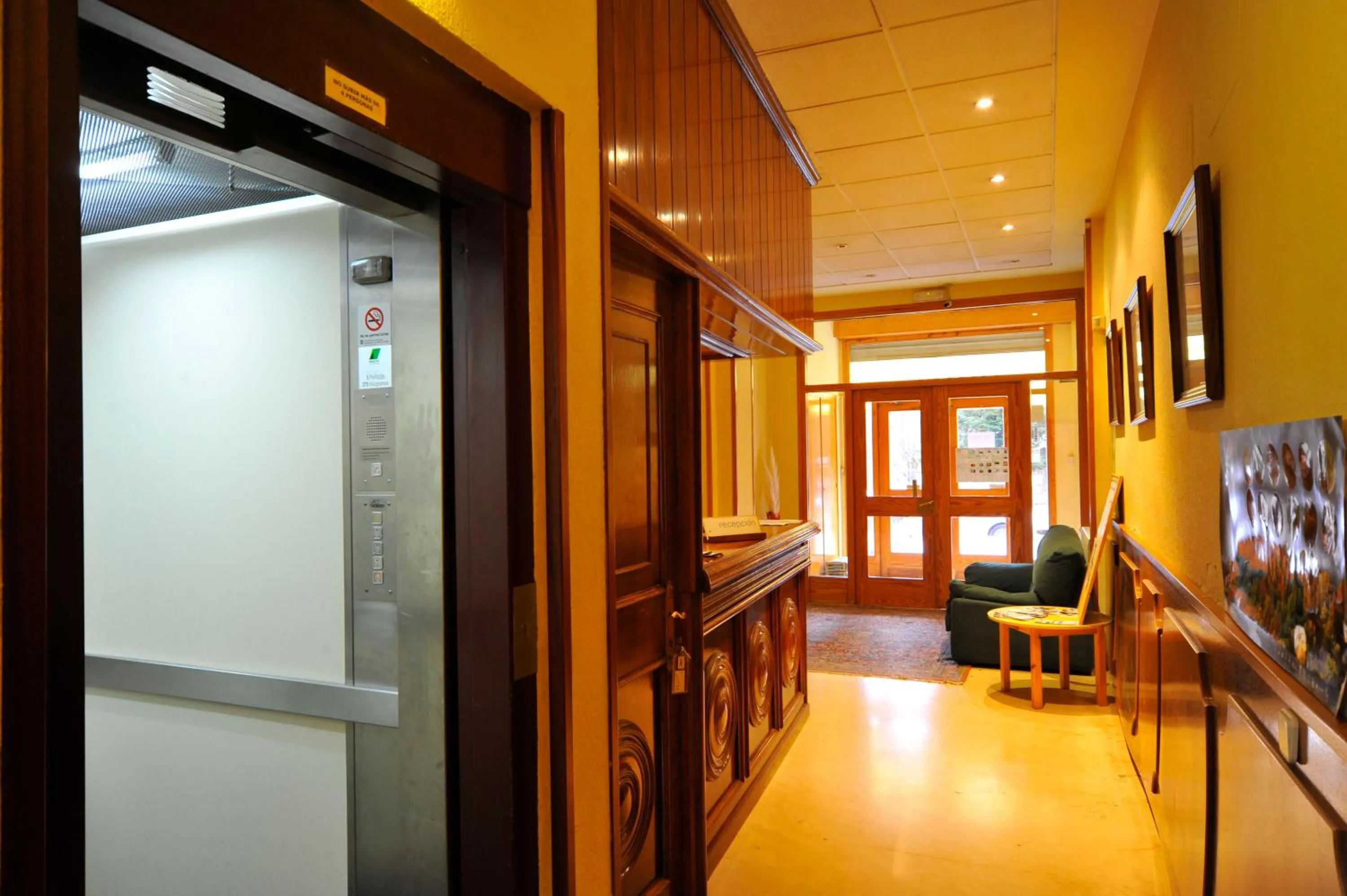 Lobby or reception in Hotel Vall d´Aneu