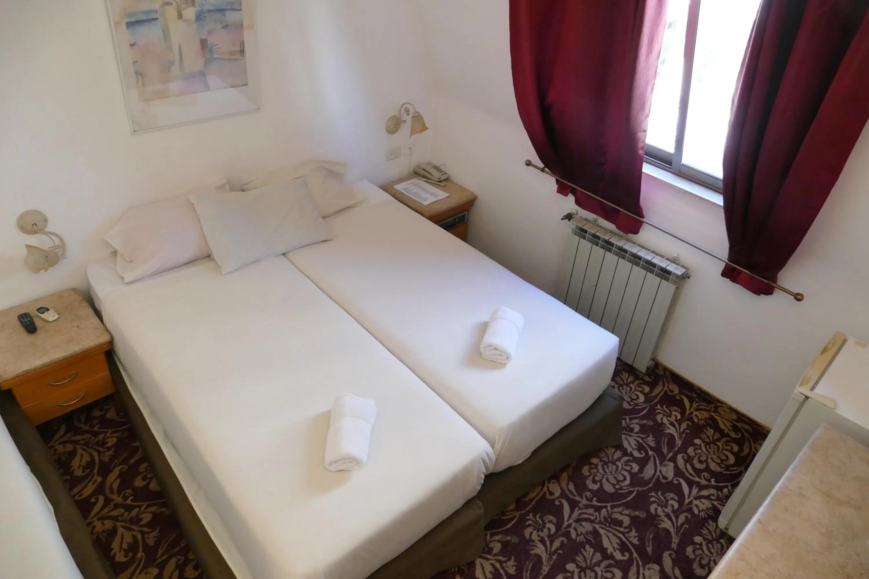 Bedroom in Zion Hotel