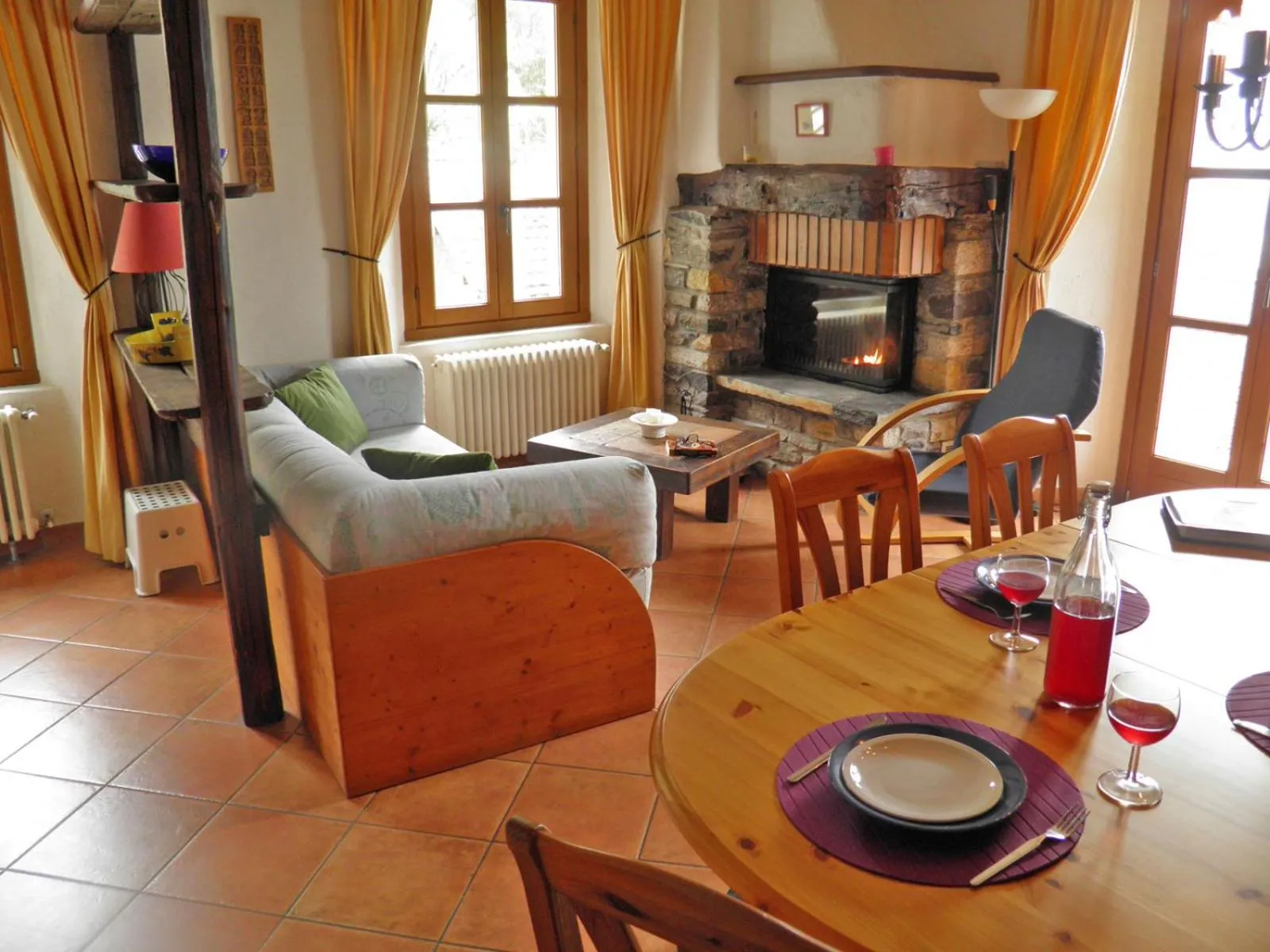 Seating area in Barolo