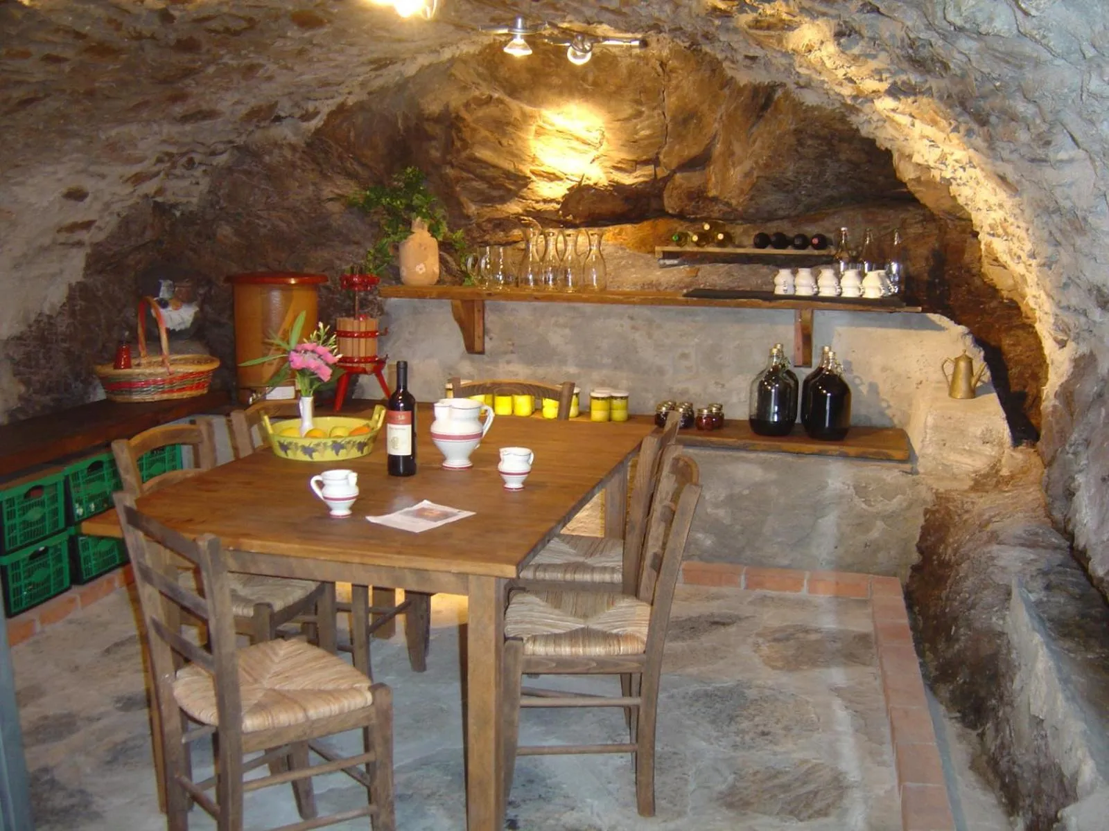 Dining area in Barolo