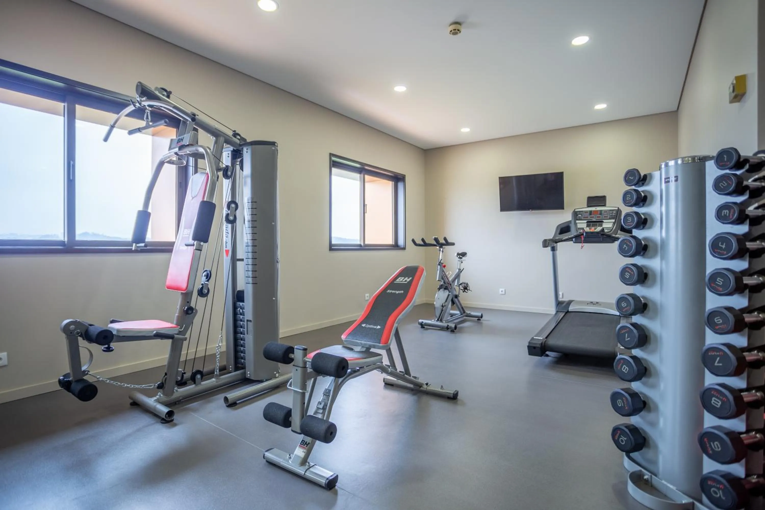Fitness centre/facilities in Nova Cruz Hotel