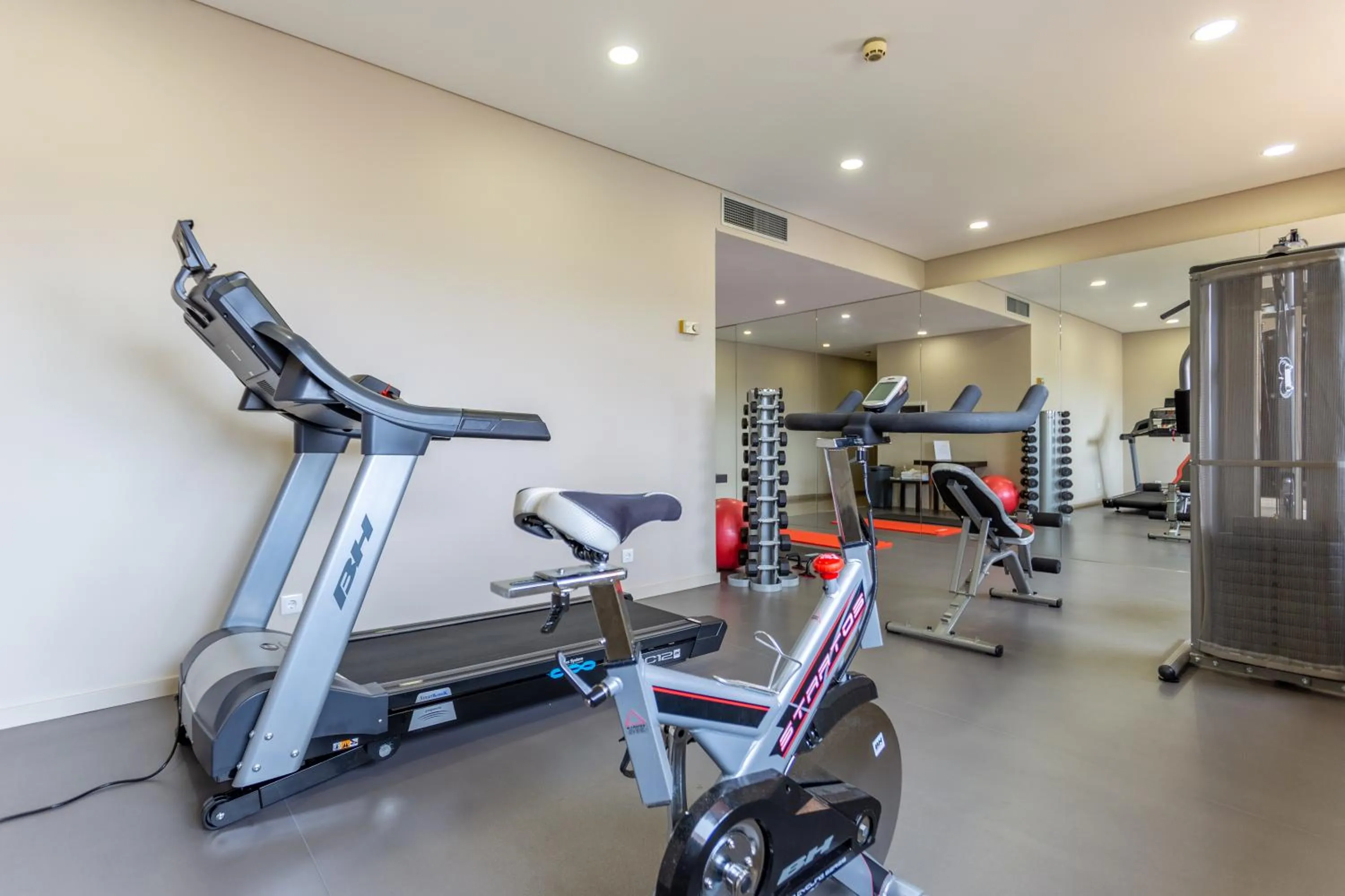 Fitness centre/facilities in Nova Cruz Hotel