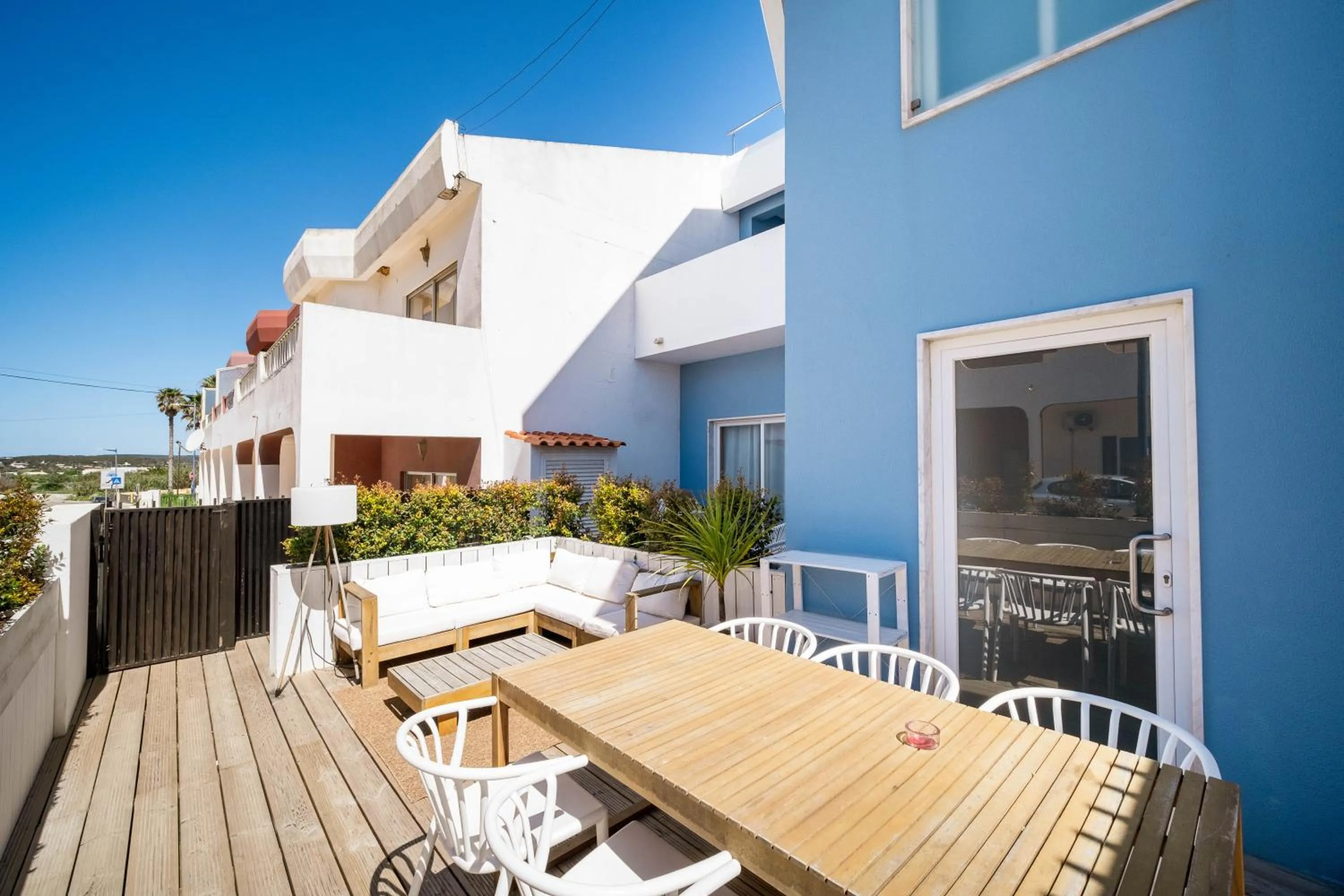 Balcony/Terrace in Casa Azul Sagres - Rooms & Apartments