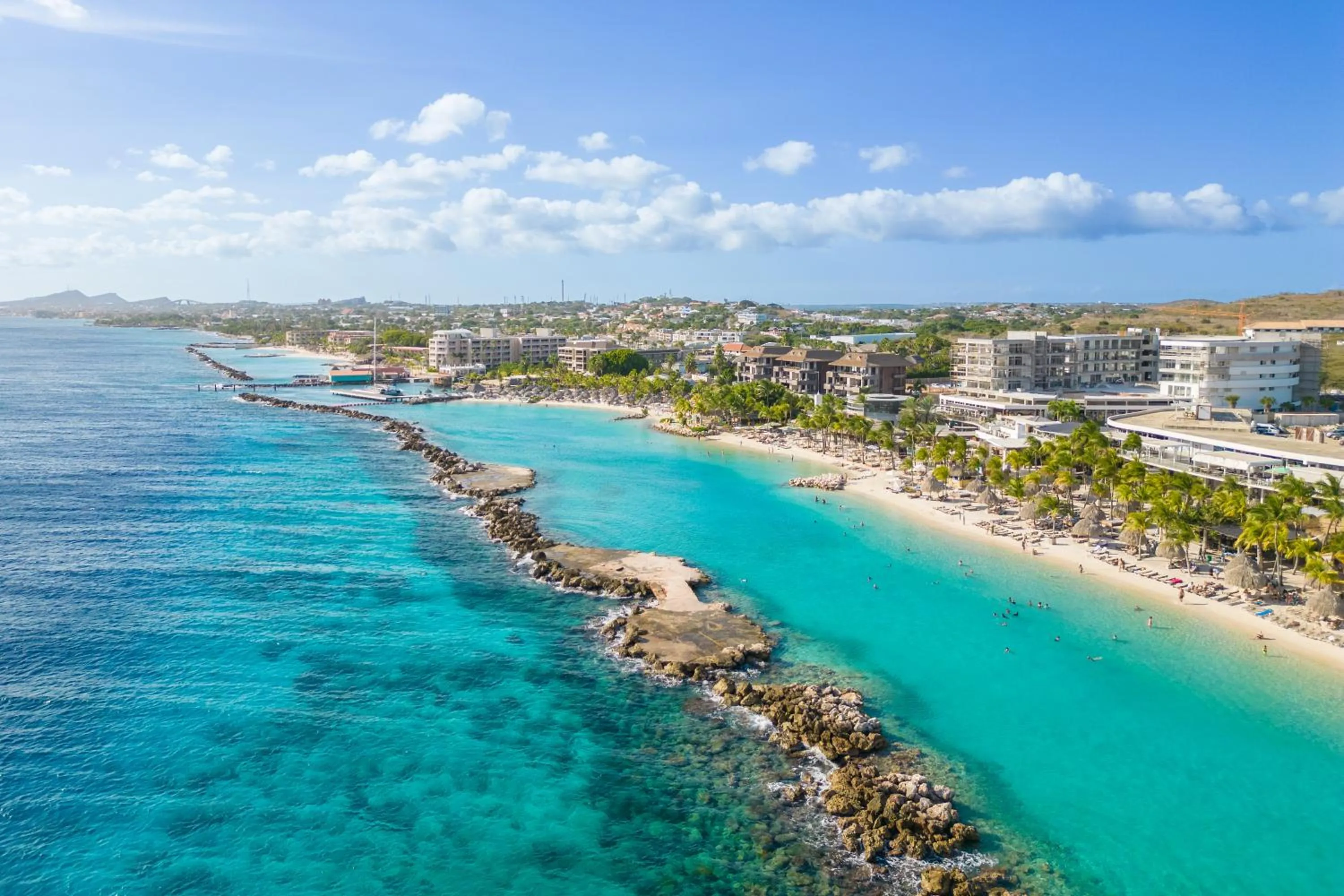 Bird's eye view in Dolphin Suites & Wellness Curacao