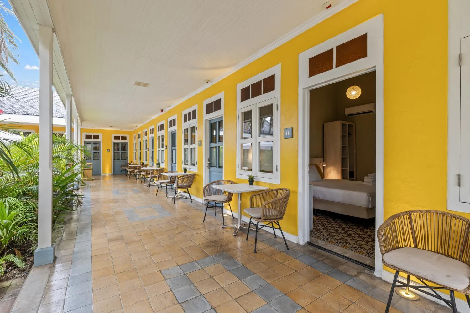 View (from property/room) in Boutique Hotel 't Klooster