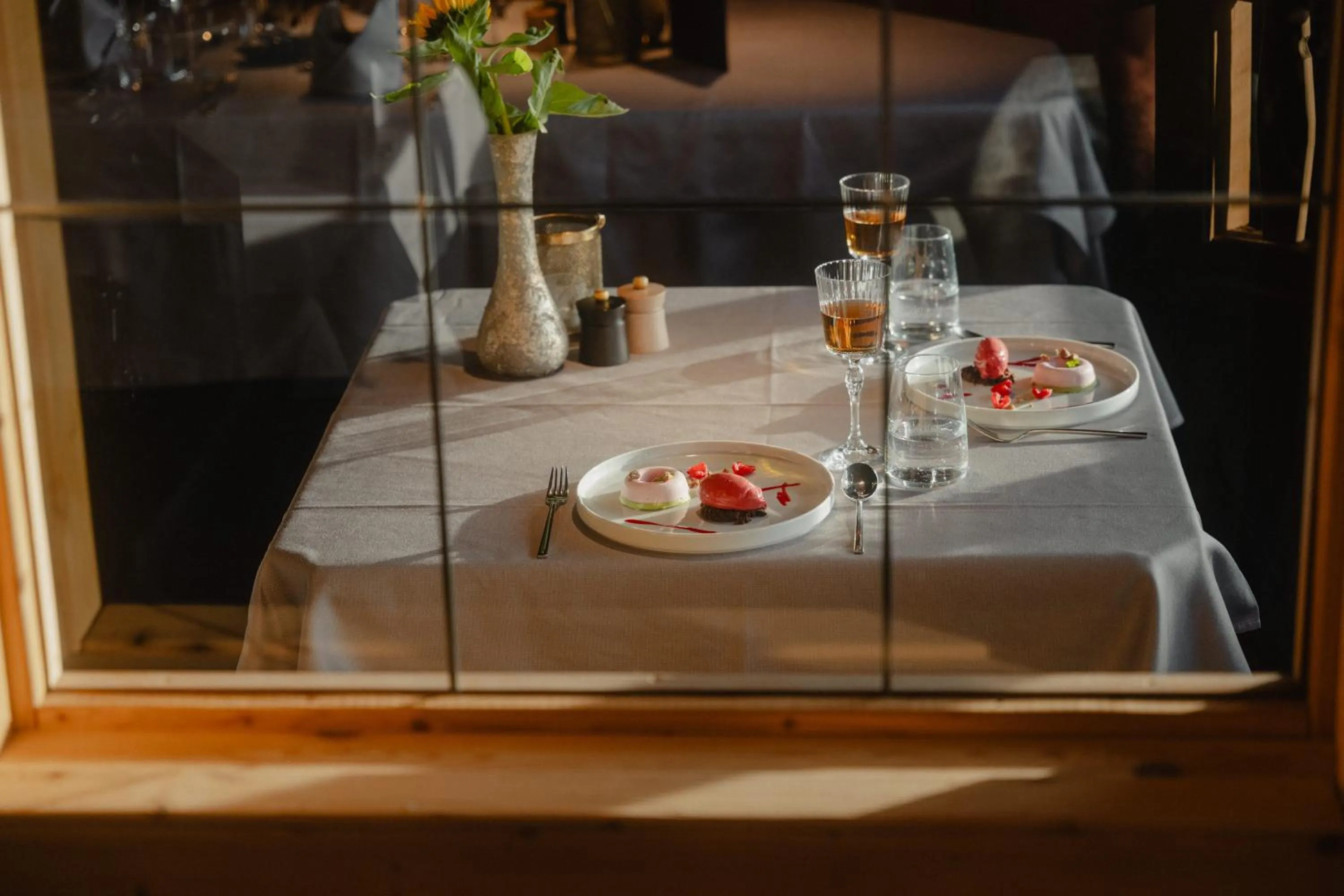 Dinner in Hotel Alpenrose