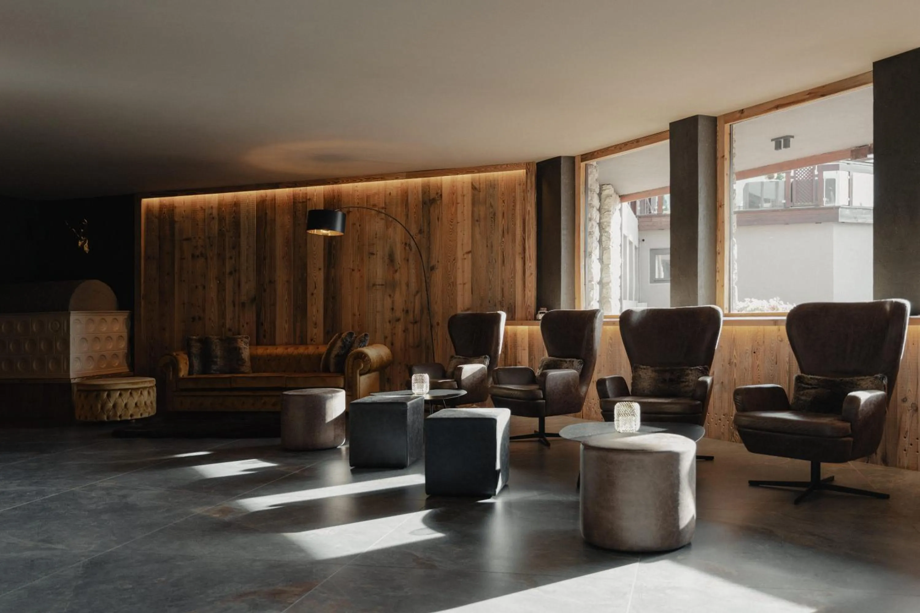 Lobby or reception in Hotel Alpenrose