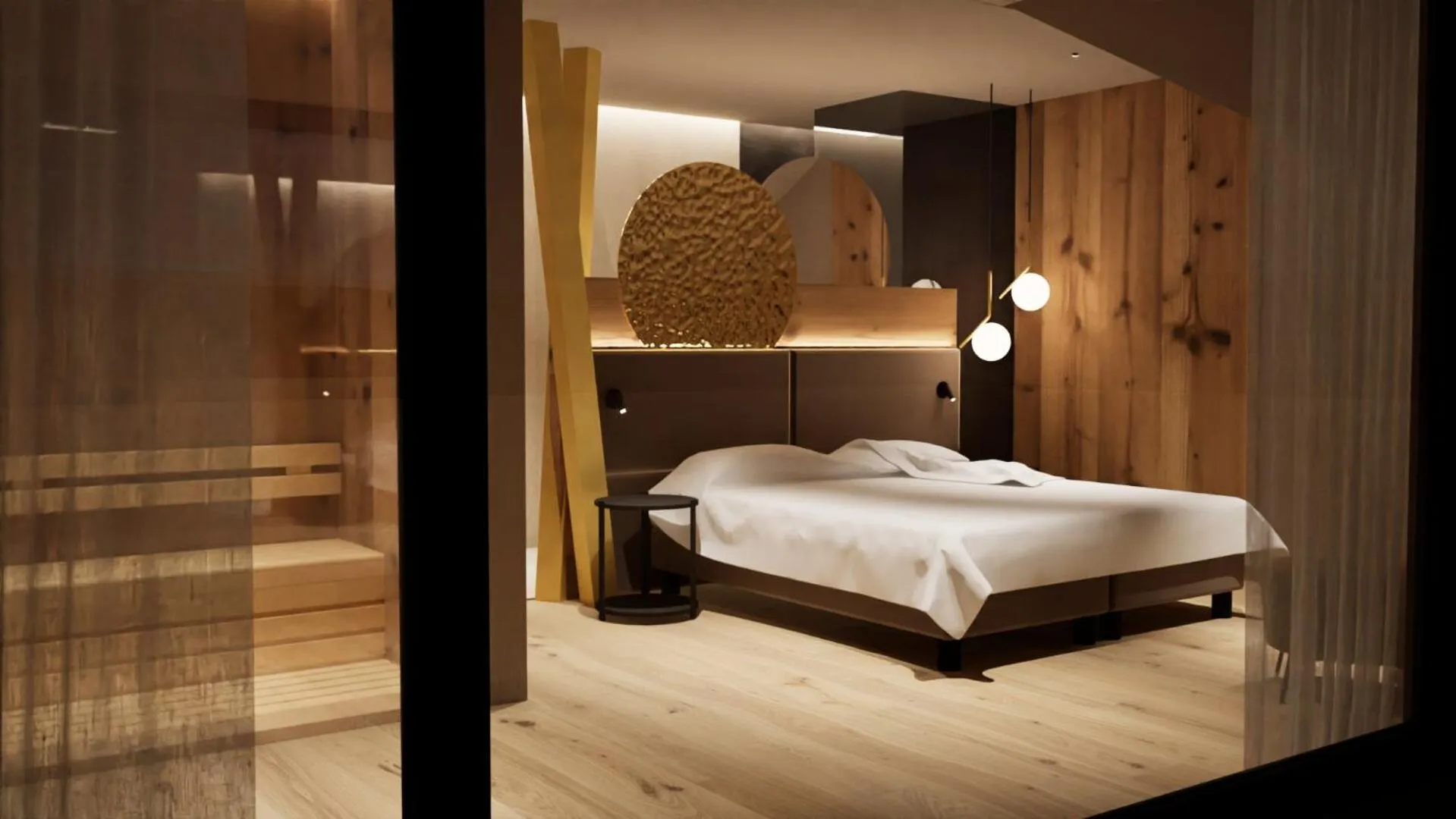 Photo of the whole room, Bed in Hotel Alpenrose