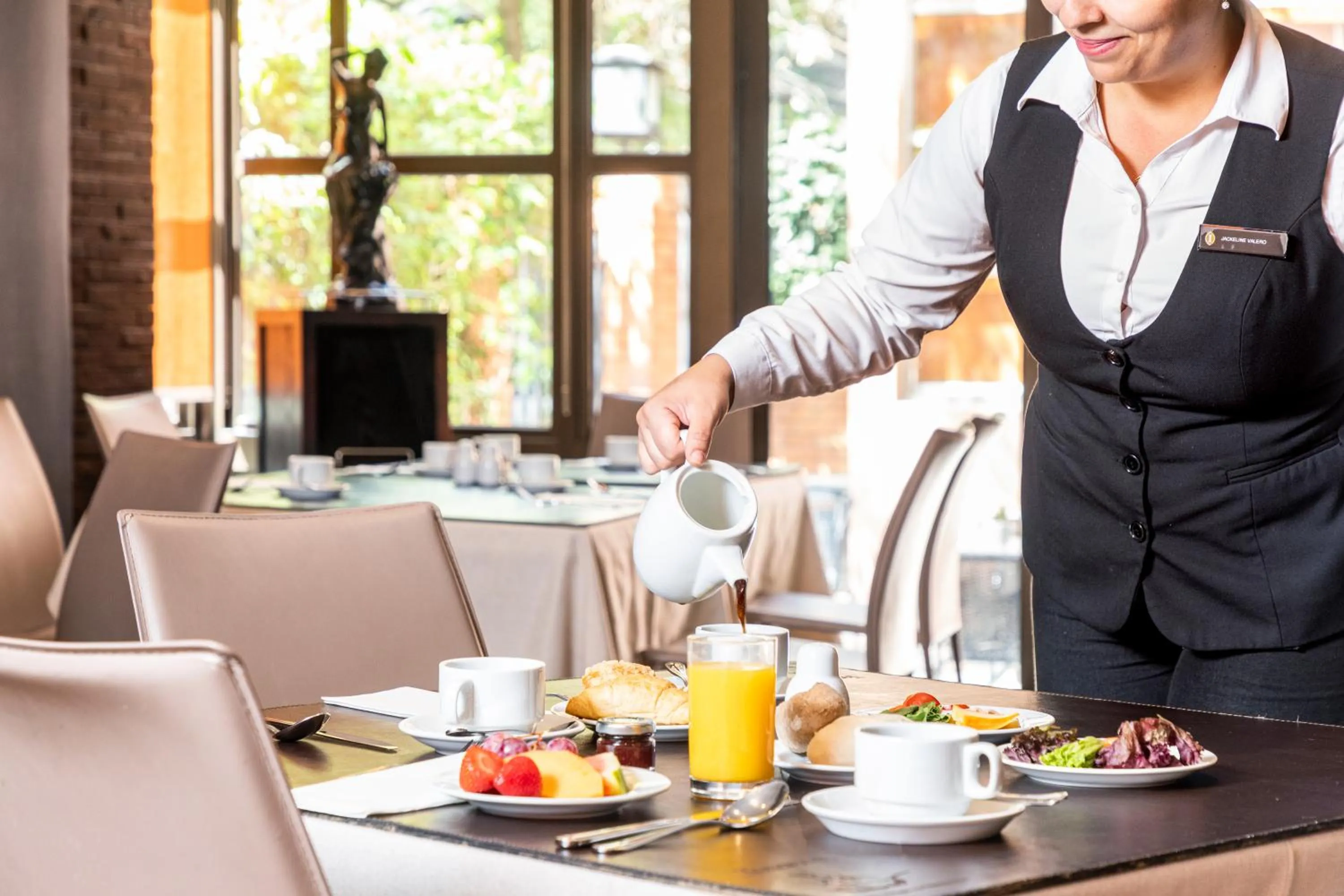 Buffet breakfast in InterContinental Santiago by IHG