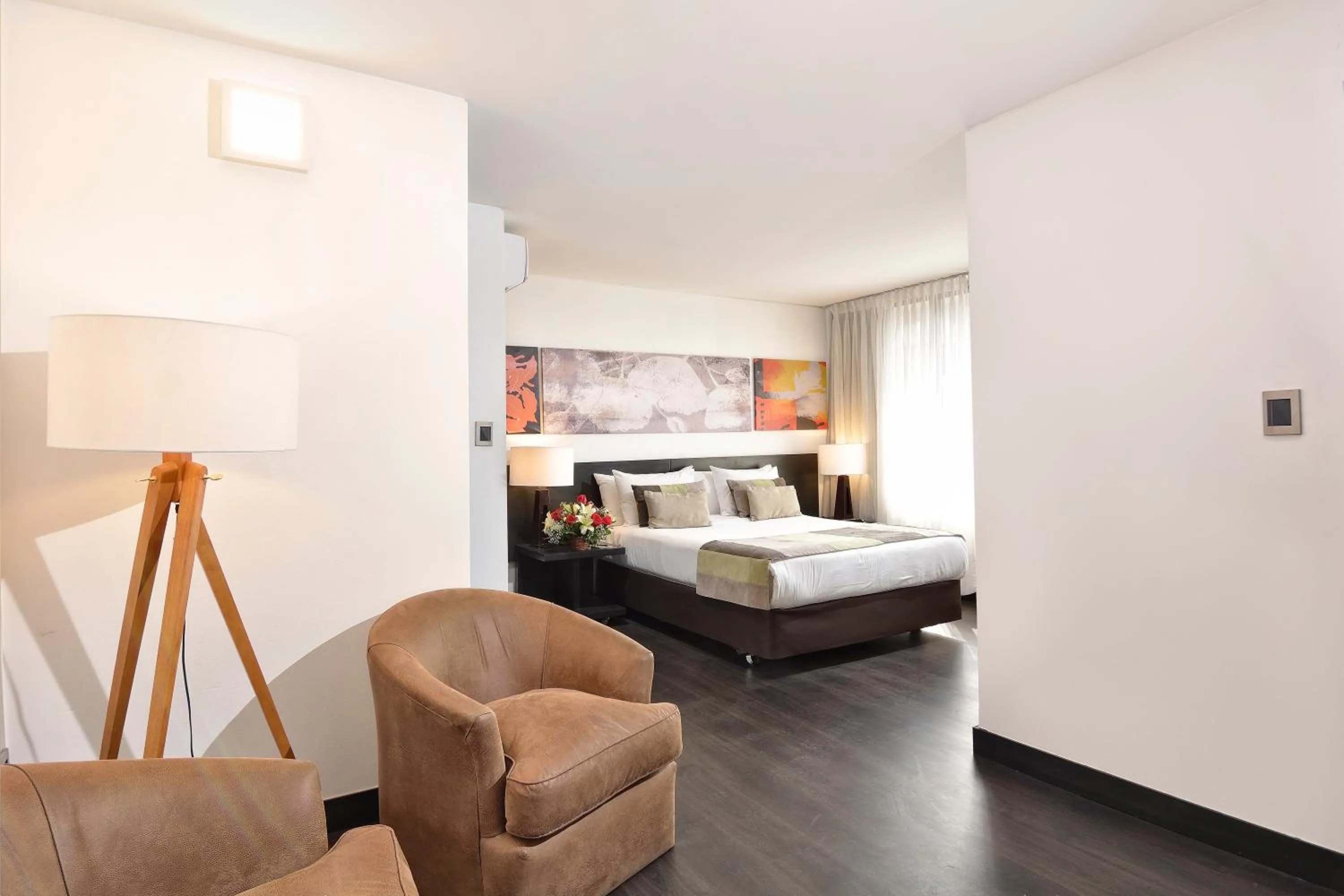 Bed in Hotel Eurotel Providencia