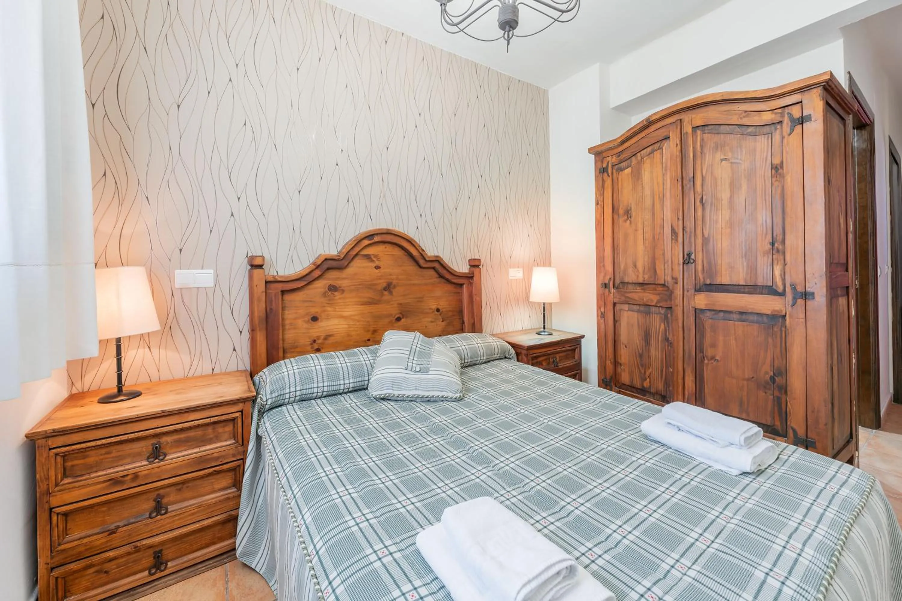 Bed in Hostal el molino