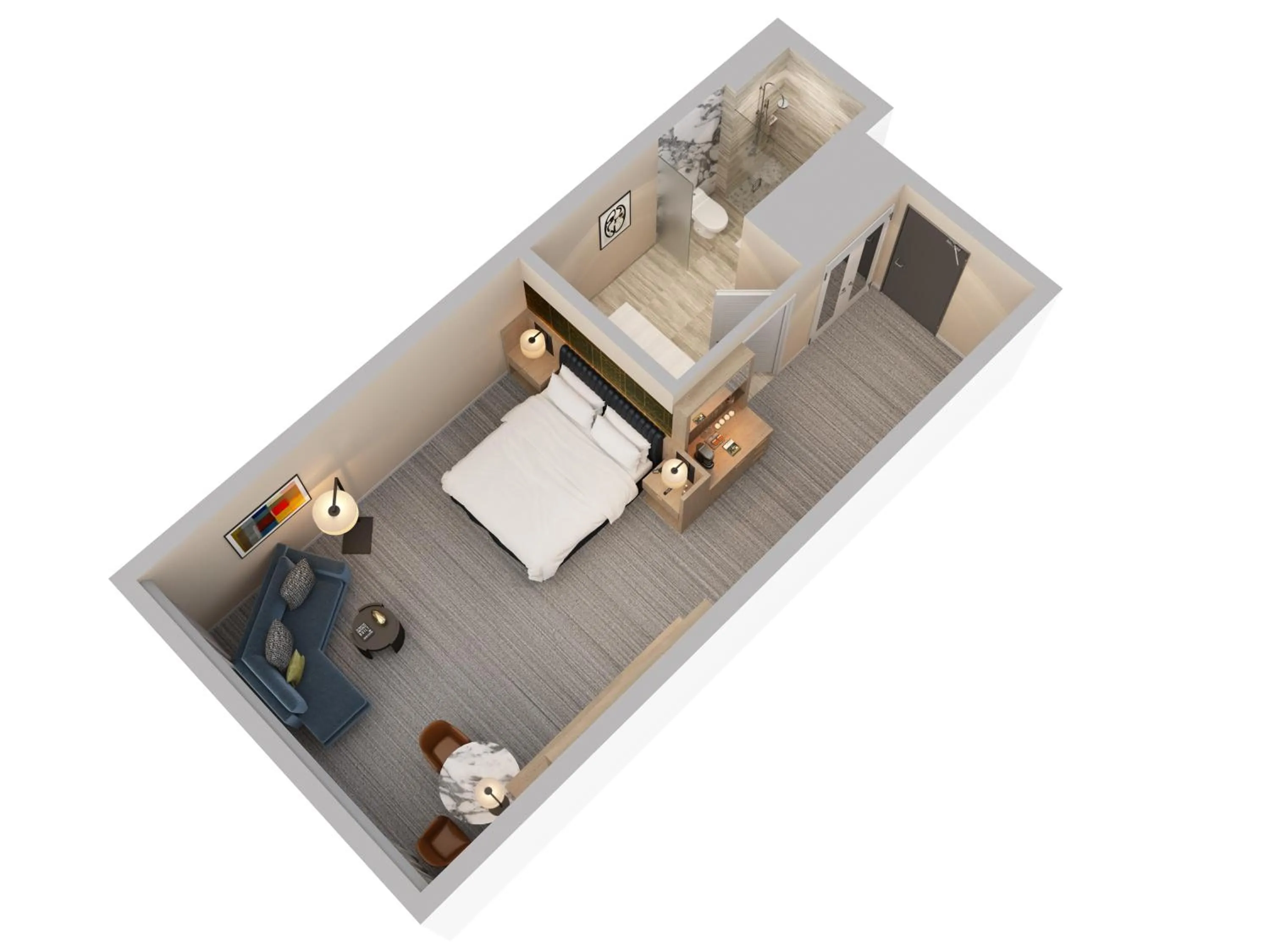 Floor plan in The Ritz-Carlton, Chicago