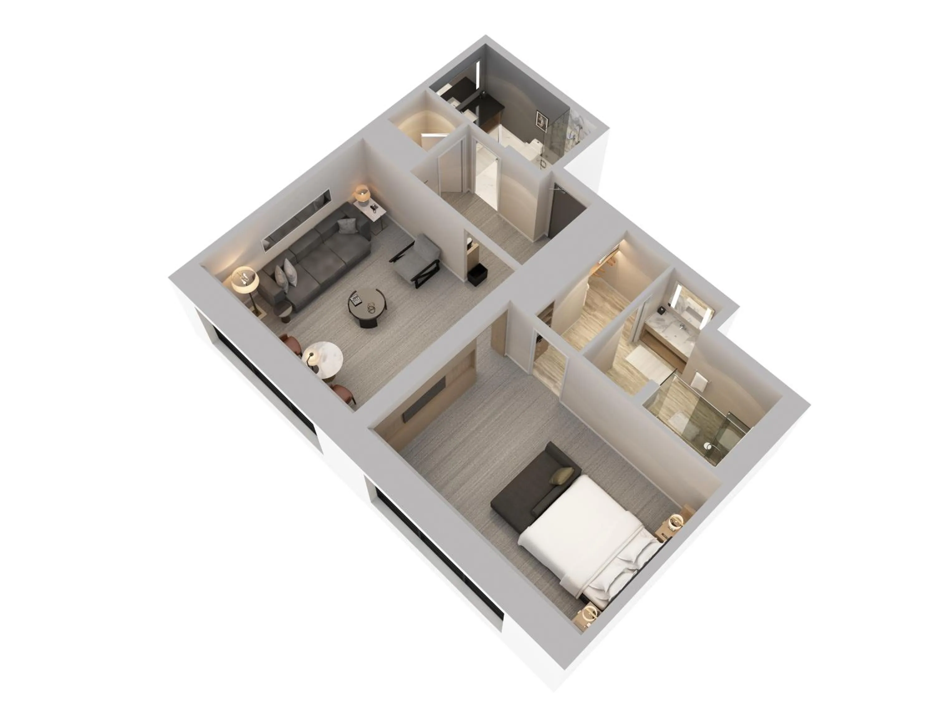 Floor plan in The Ritz-Carlton, Chicago