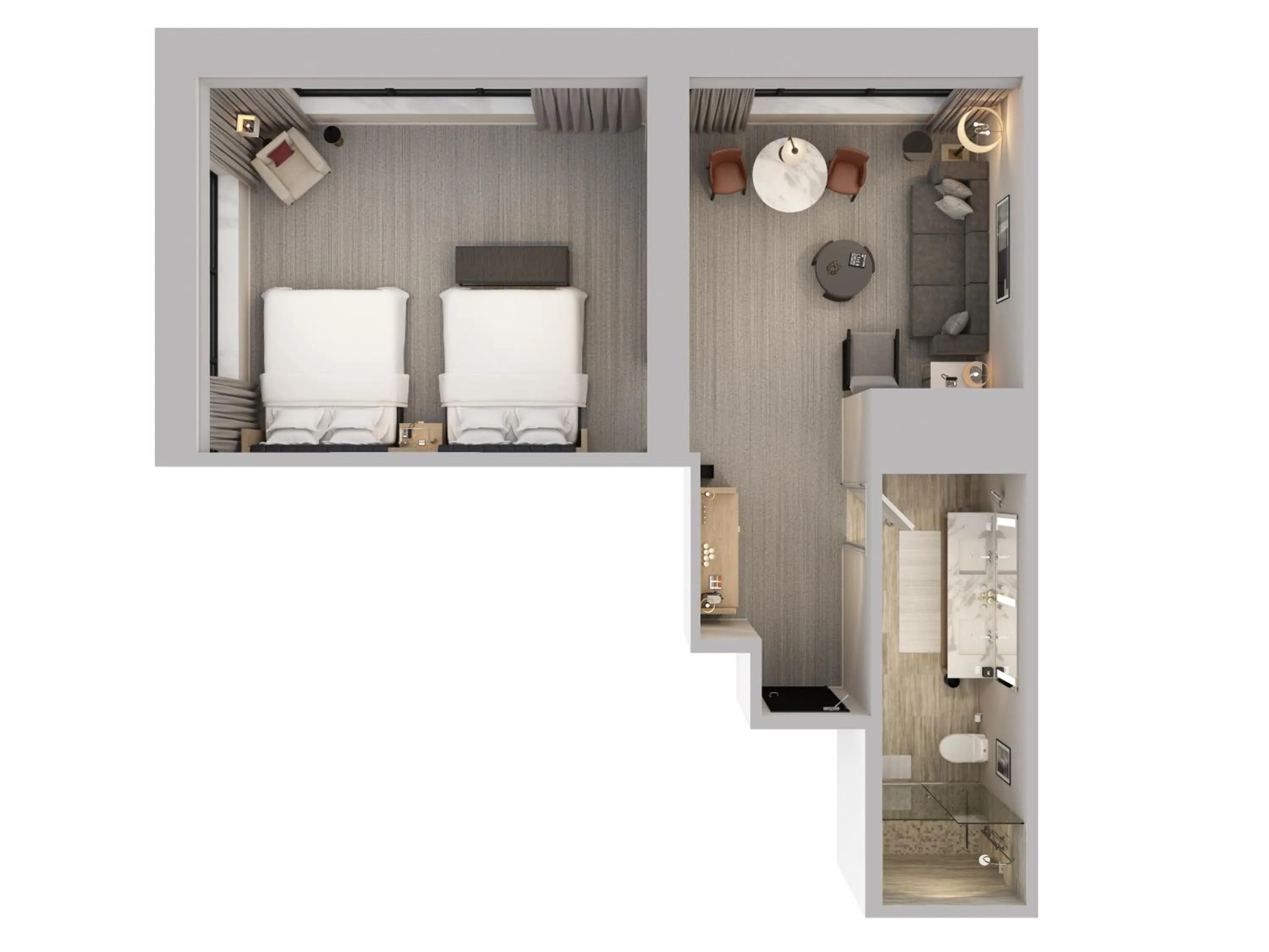 Floor plan in The Ritz-Carlton, Chicago