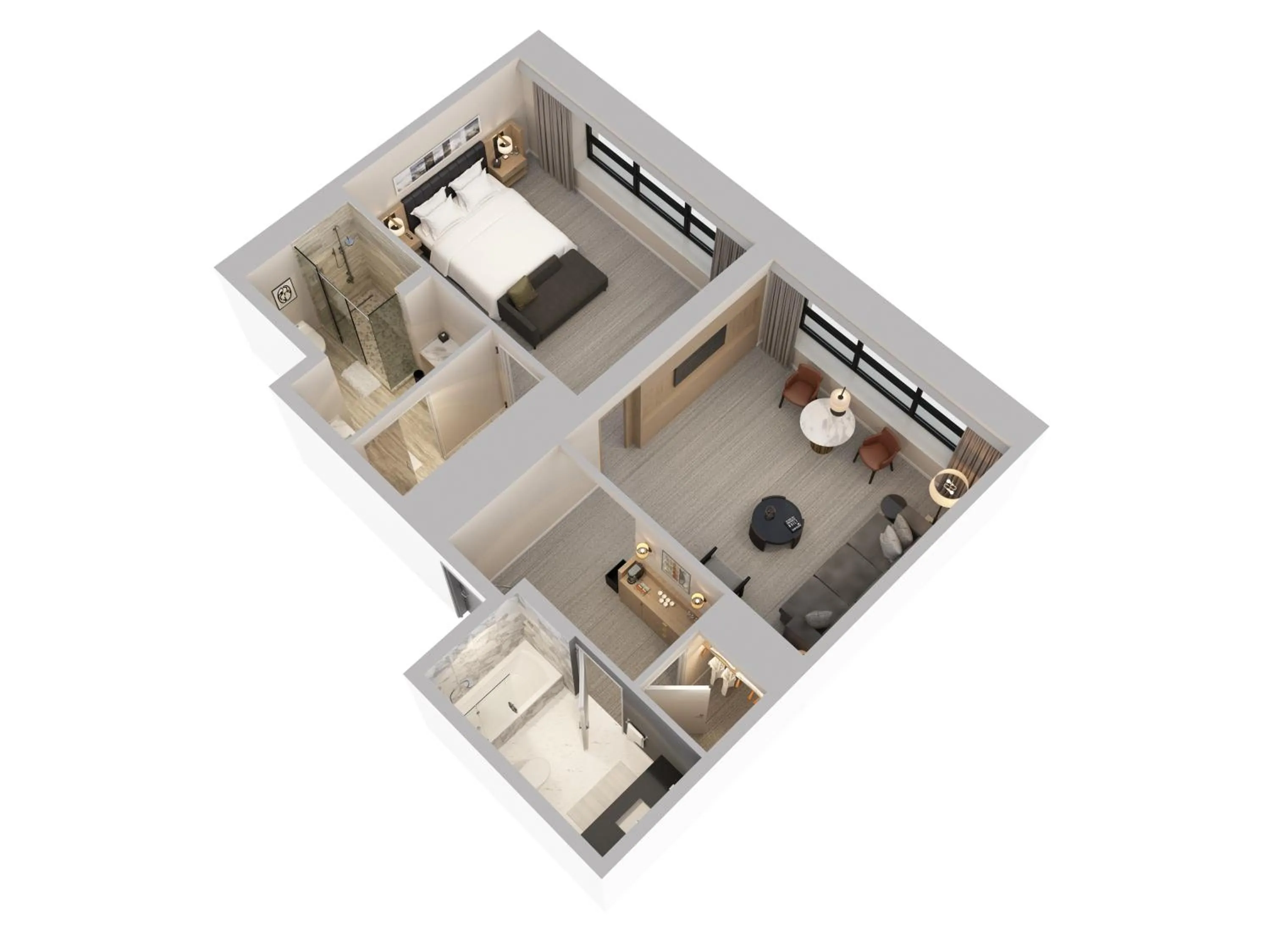 Floor plan in The Ritz-Carlton, Chicago