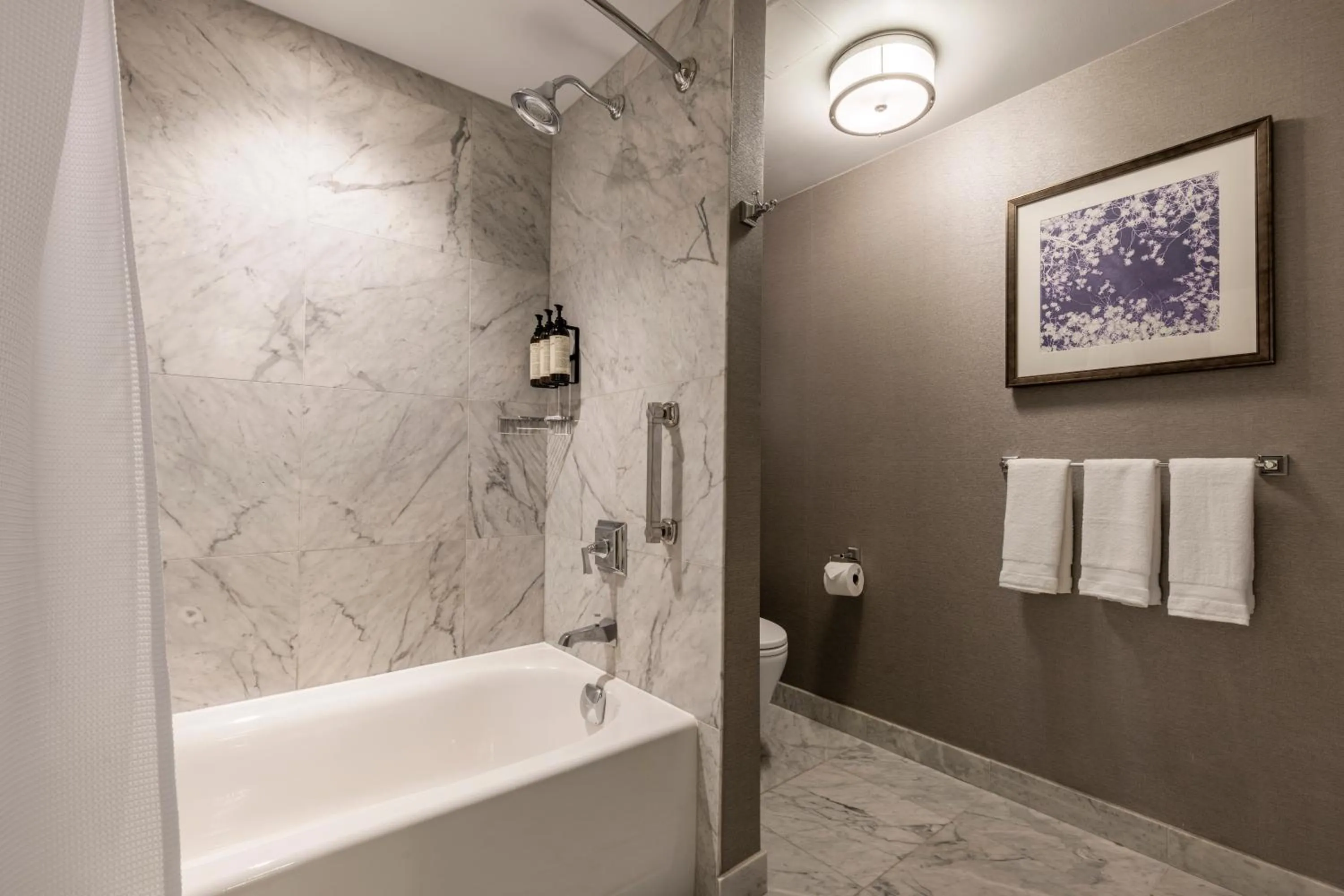 Bathroom in Fairmont Olympic Hotel