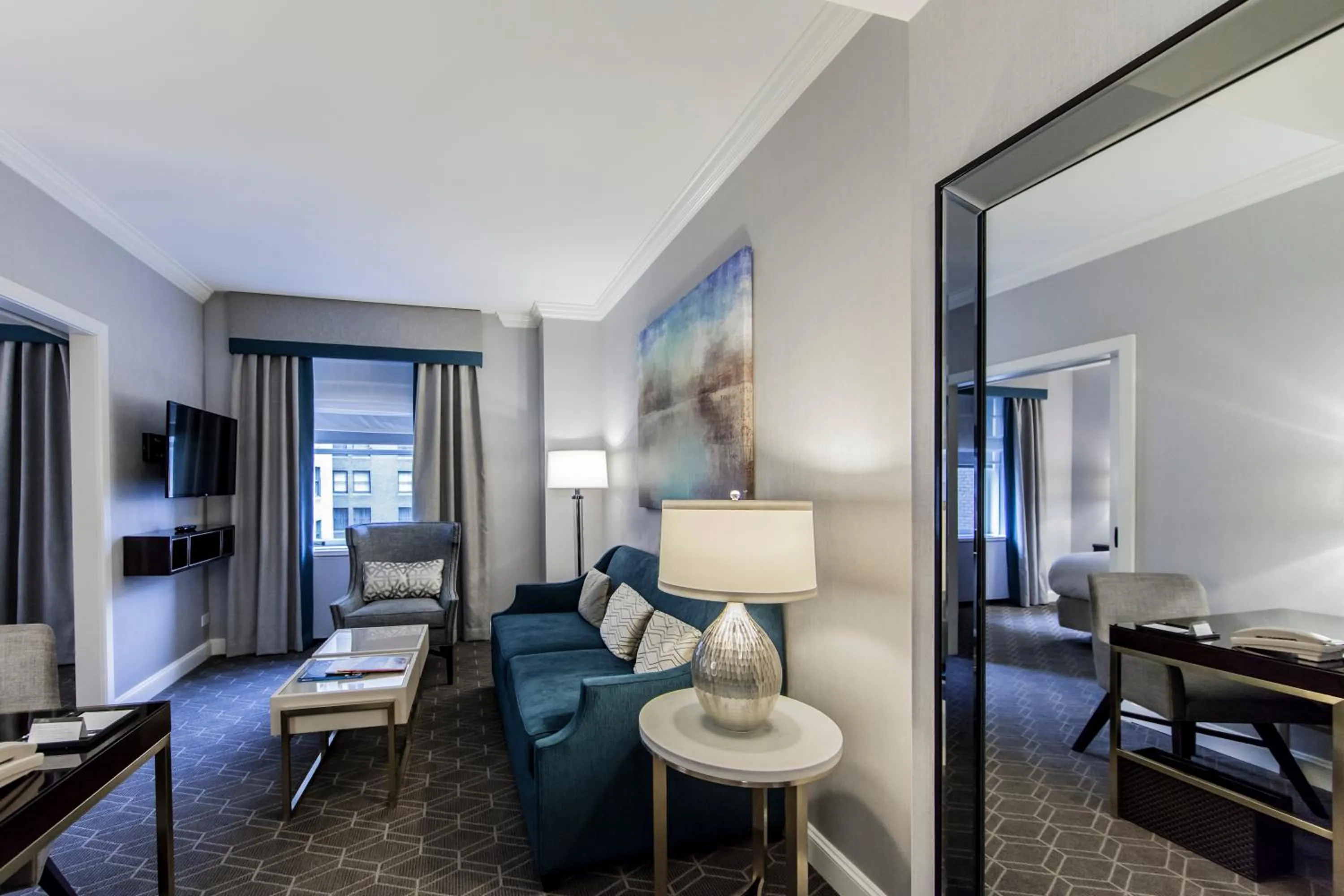 Photo of the whole room in Fairmont Olympic Hotel