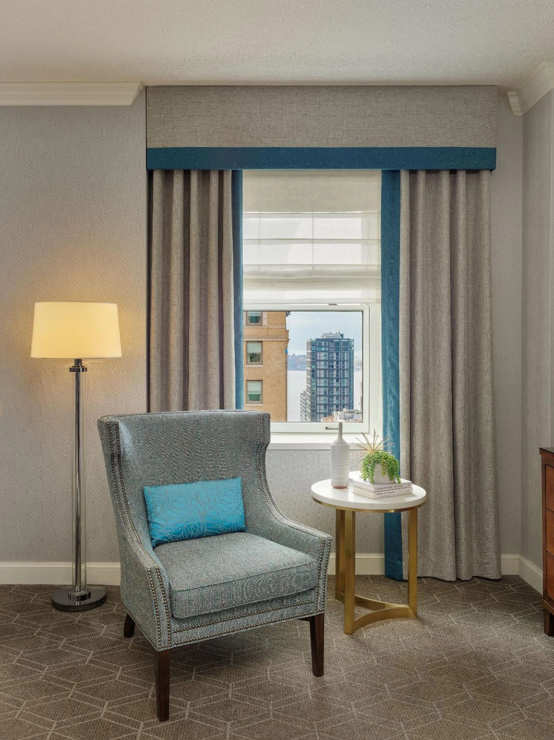 Seating area in Fairmont Olympic Hotel